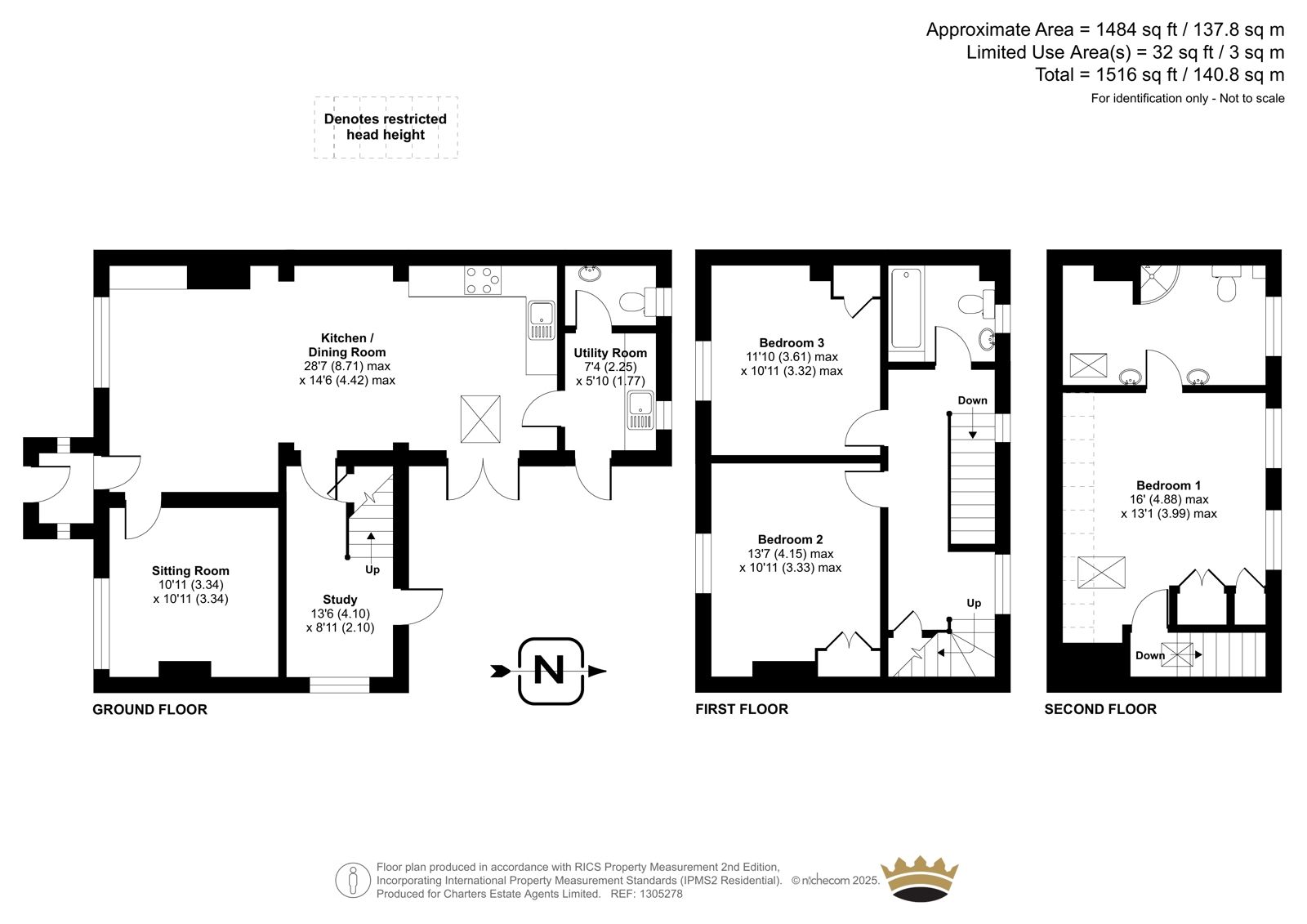 11, Moors Close, Winchester floorplan