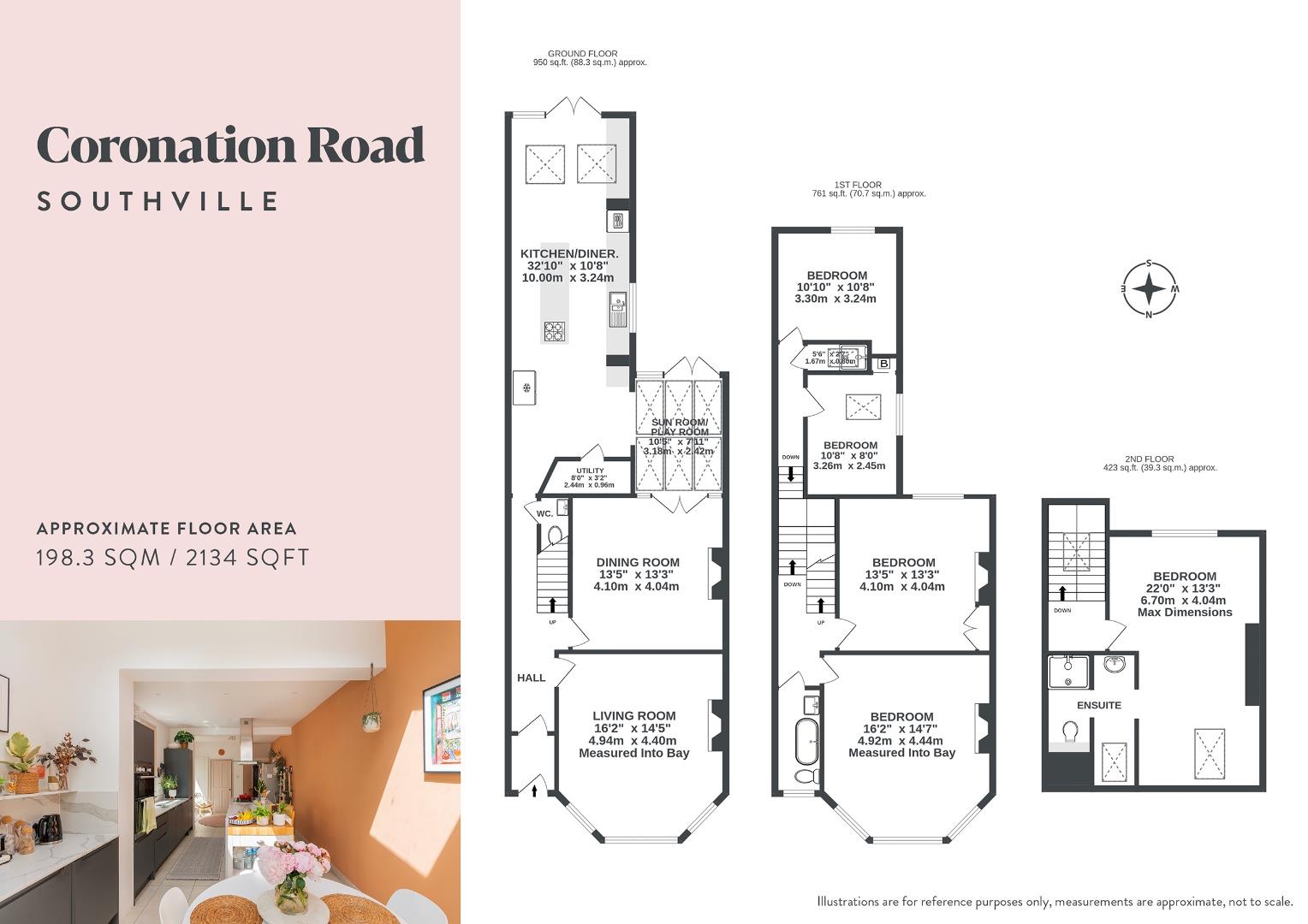 121, Coronation Road, Bristol floorplan