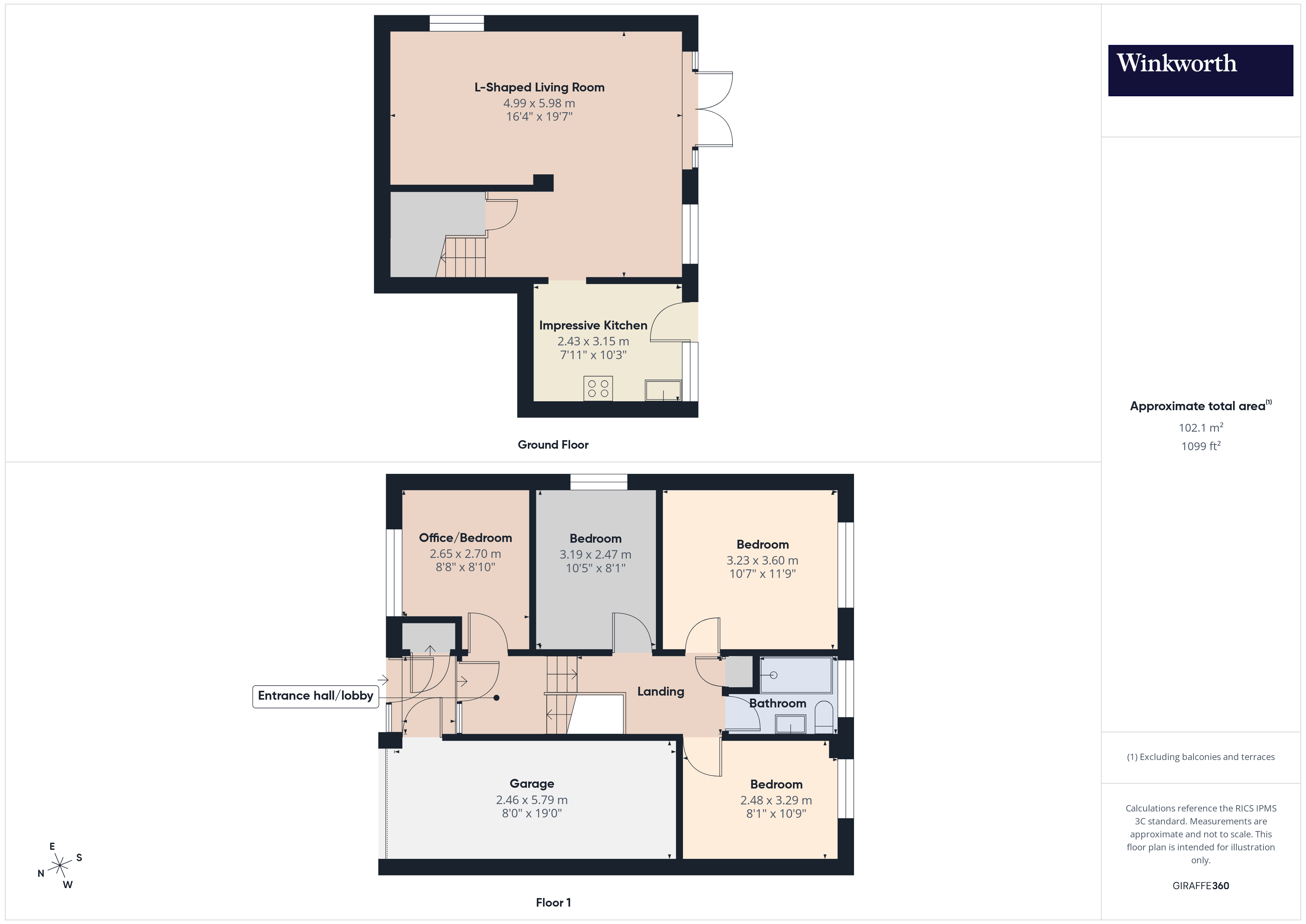 26, Mandeville Close, Reading floorplan
