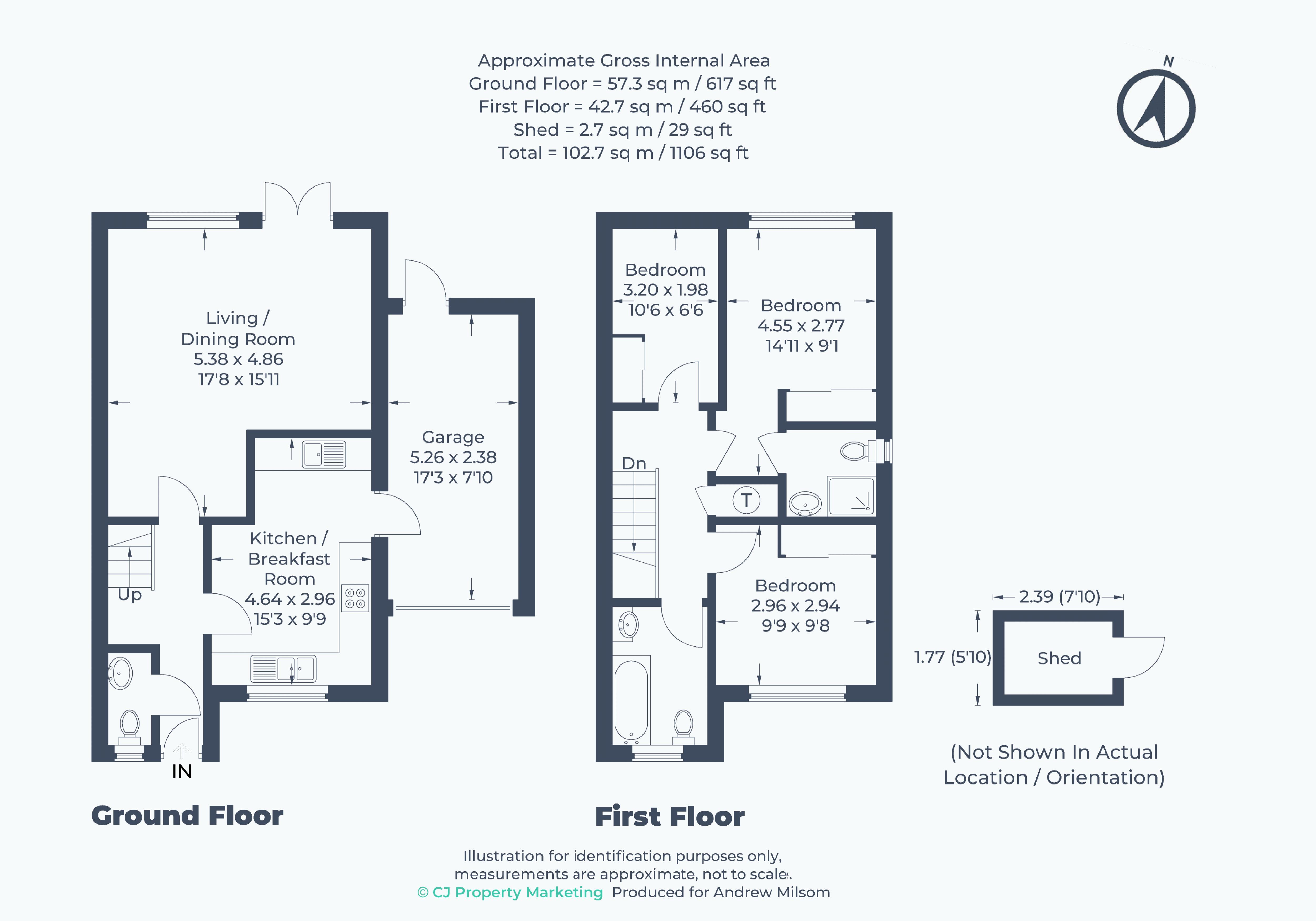 Fir Tree Cottage, New Road, Cookham floorplan