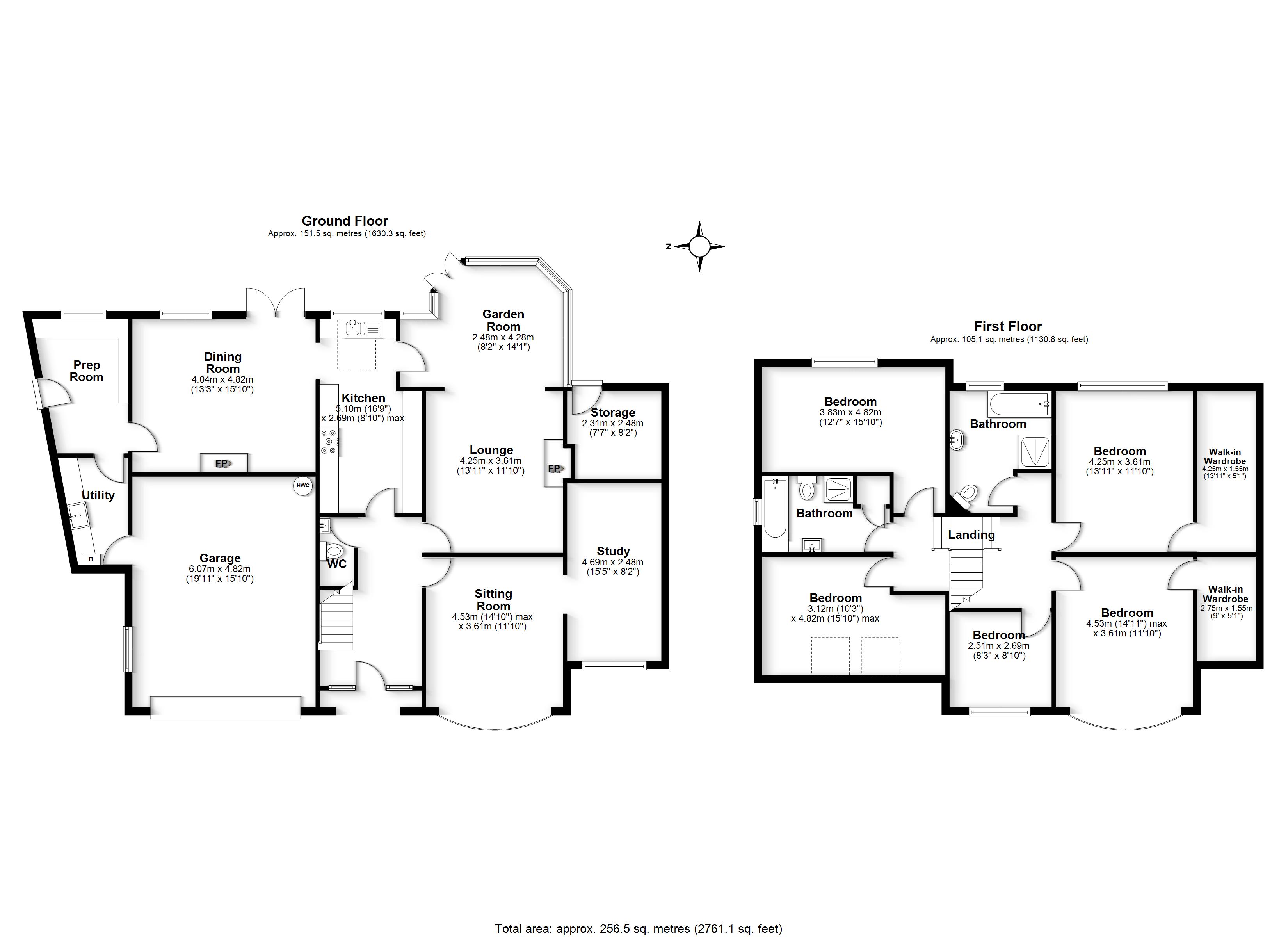 12, Hillview Avenue, Mapperley, Nottingham floorplan