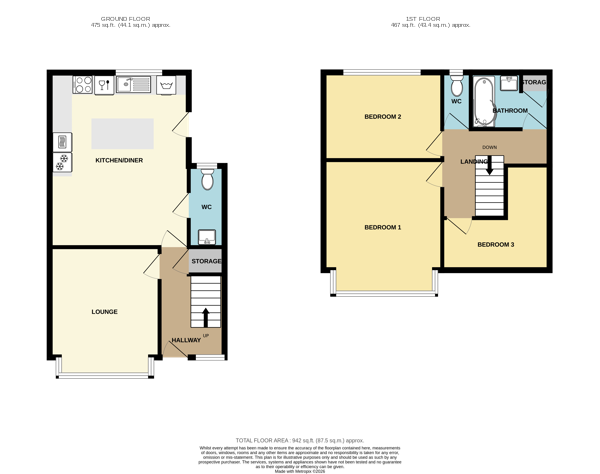 138, Hatfield Avenue, Fleetwood floorplan