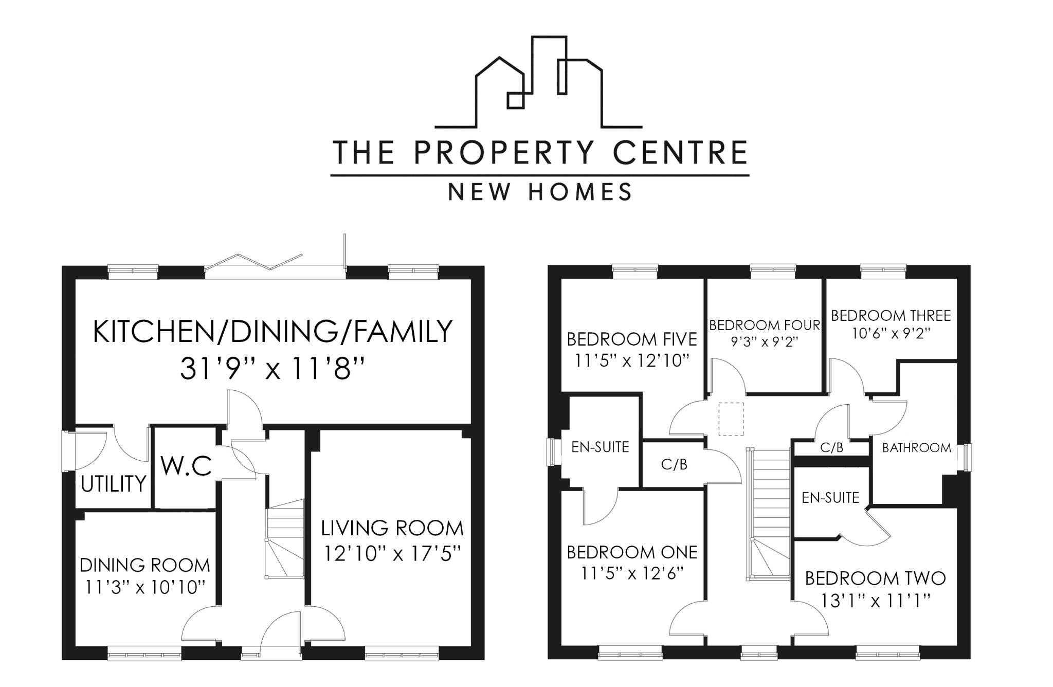 Plot 307, The Barmouth, Monkton Heathfield floorplan