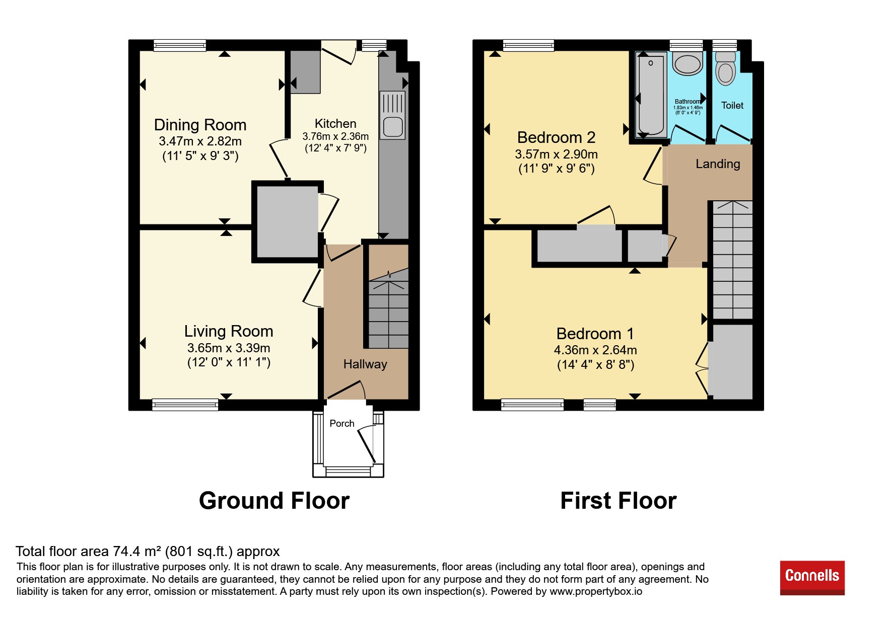 45, Thanckes Drive, Torpoint floorplan