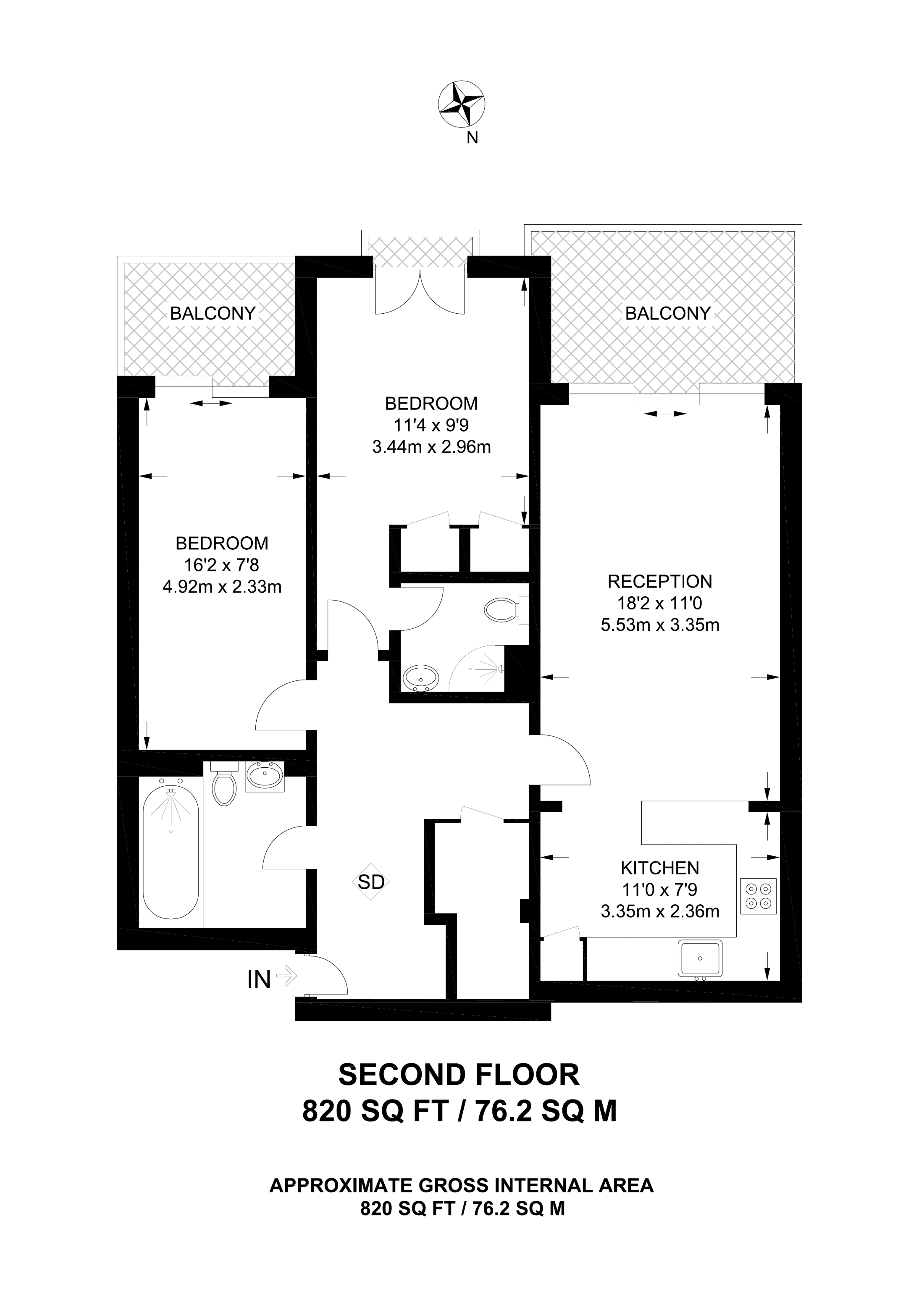 Pentonville Road, Islington floorplan