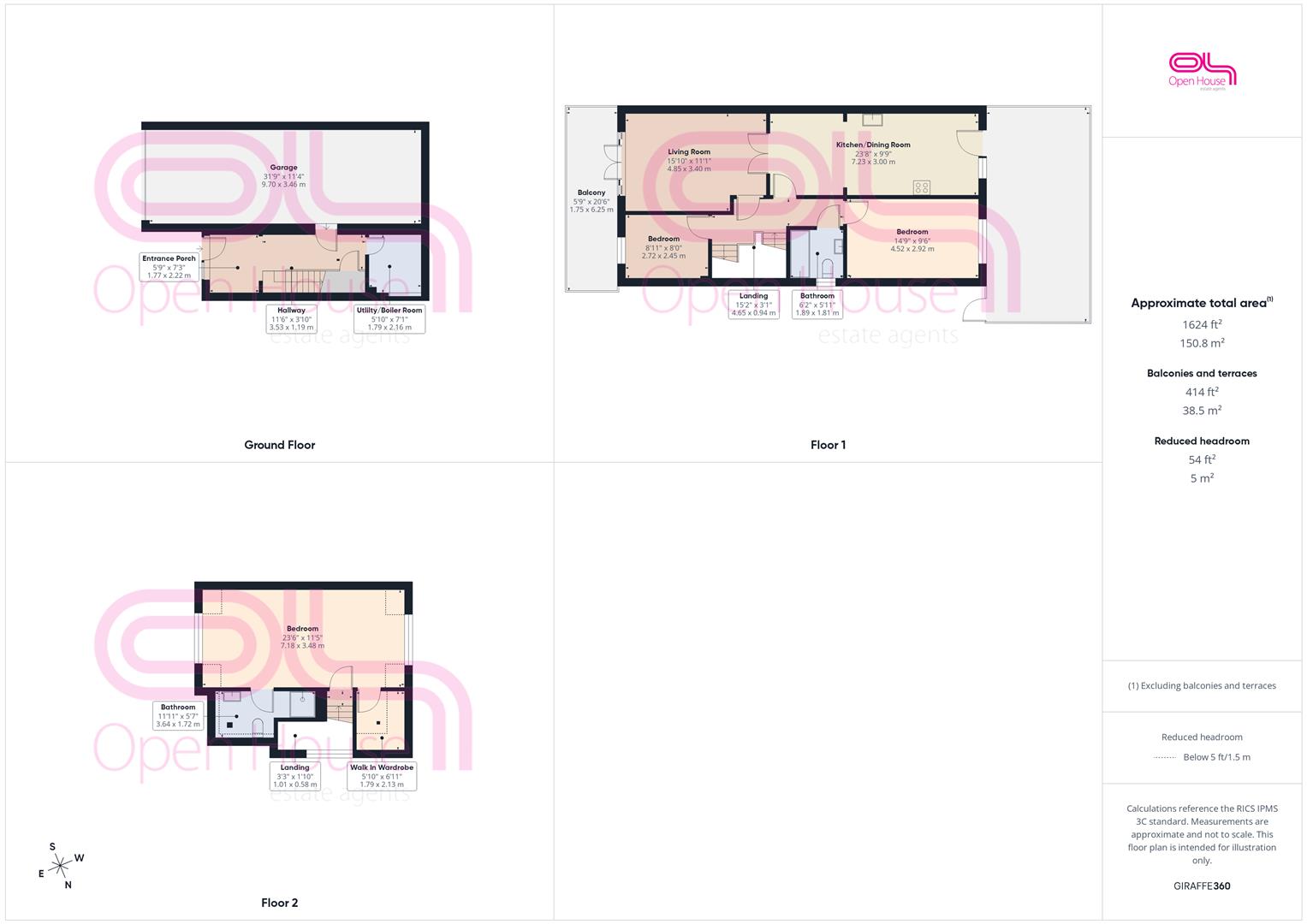 12a, Cairo Avenue, Peacehaven floorplan