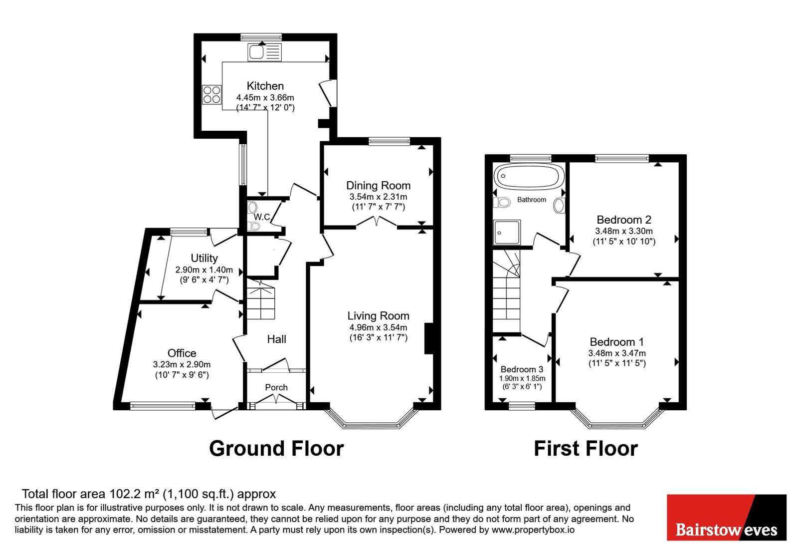 75, Quarrydale Road, Nottinghamshire floorplan