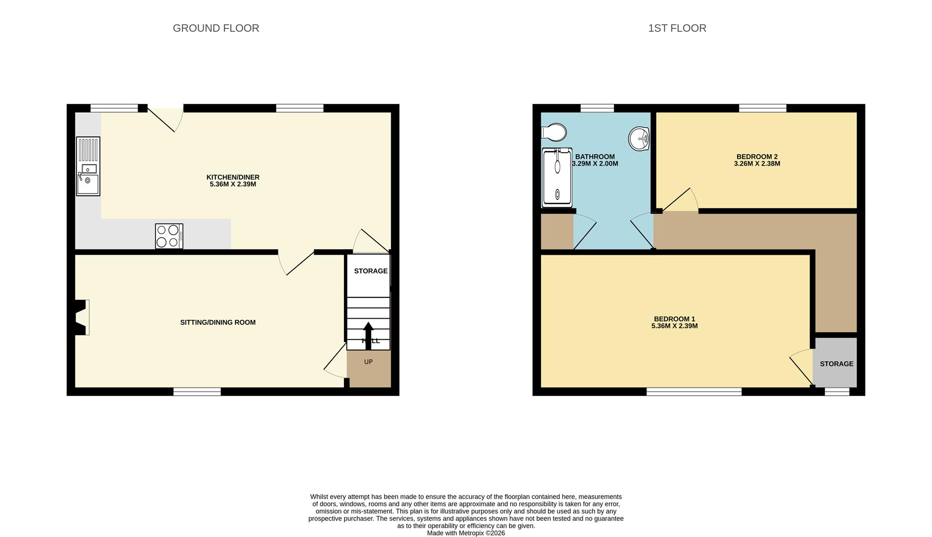 57, Scarborough Road, Newark floorplan