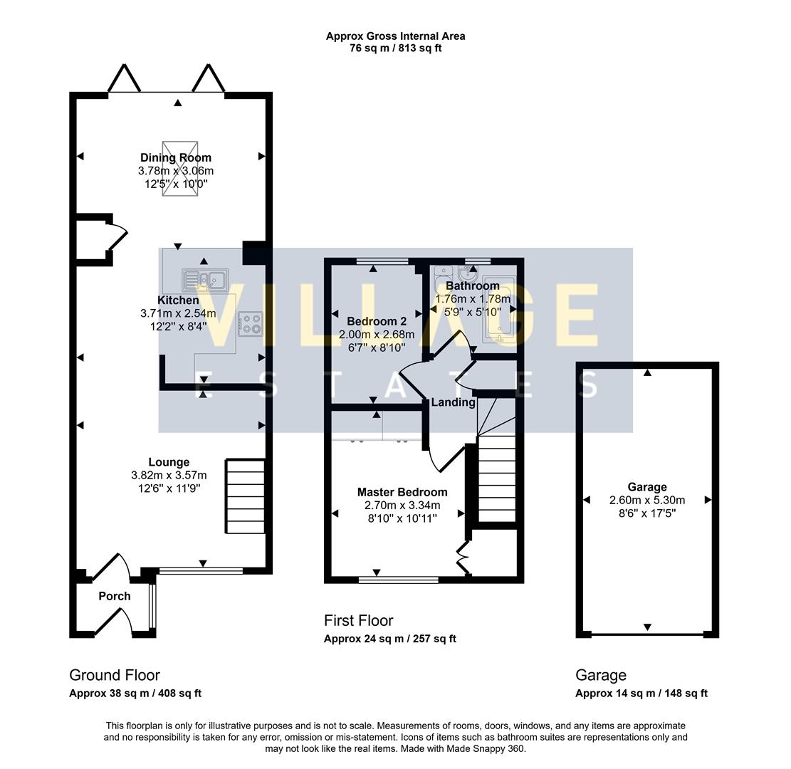 10, Rodgers Close, Elstree floorplan