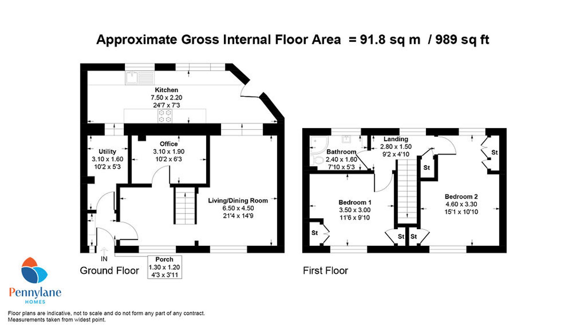 54 Limecraigs Road, Paisley floorplan