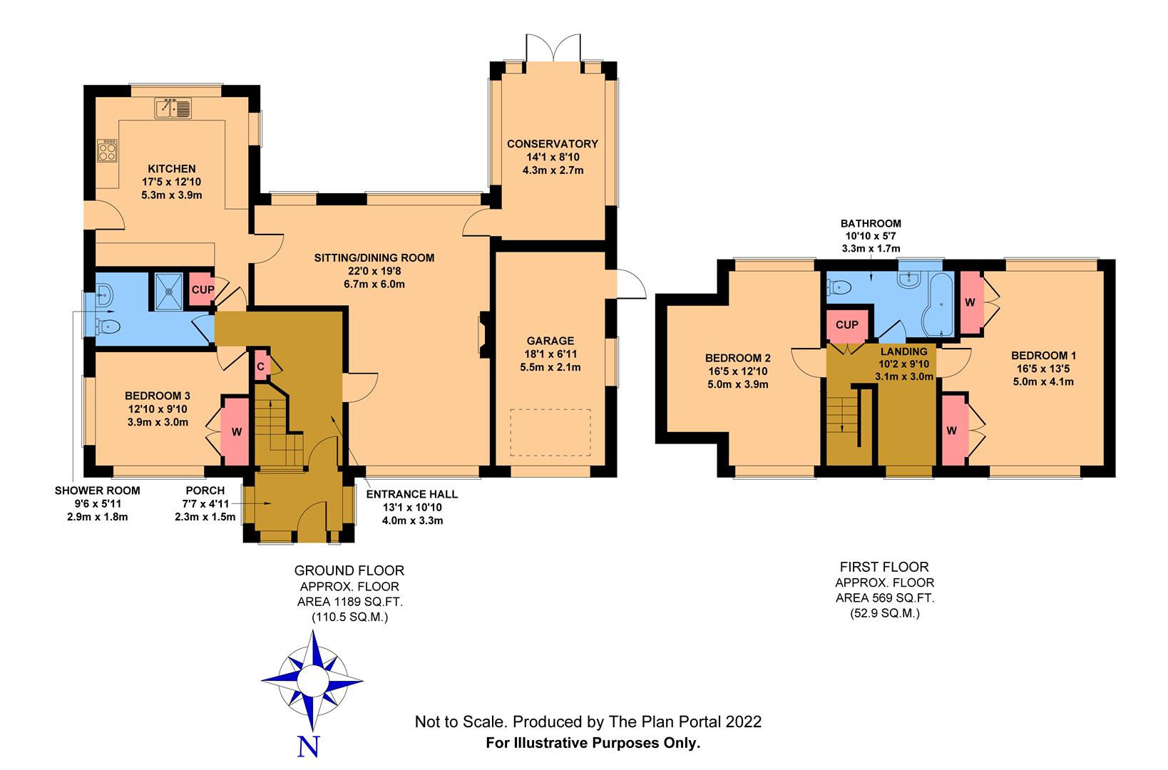 141, Cooden Drive, Bexhill-on-Sea floorplan