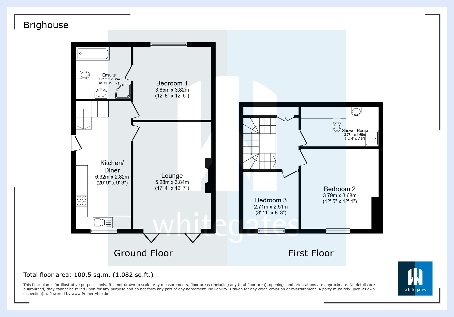 32, Toothill Bank, Brighouse floorplan