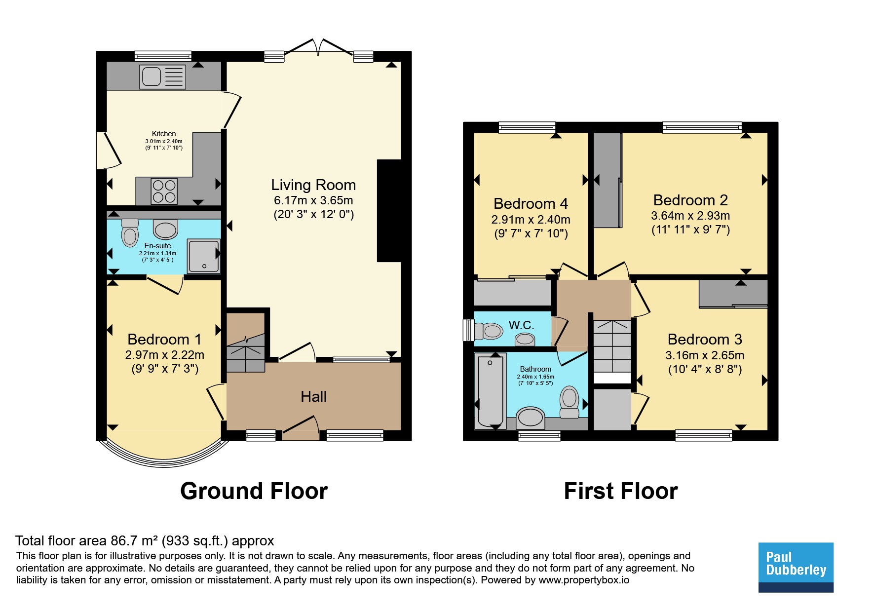 36, Barmouth Close, Willenhall floorplan