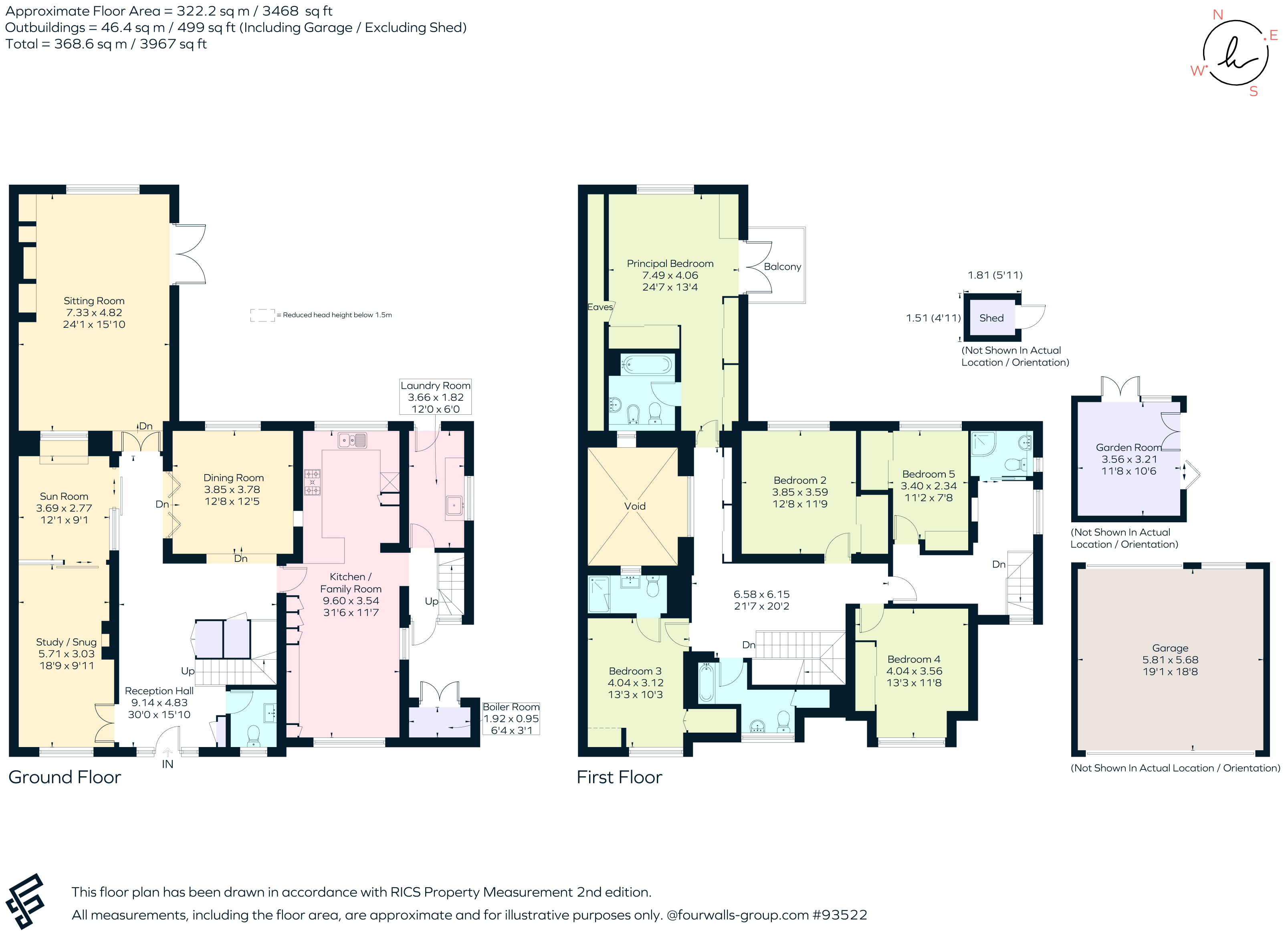 Hana, Quarrywood Road, Marlow floorplan