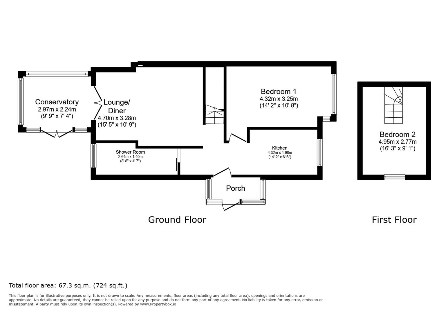 25,,, Mostyn Grove, Bradford floorplan