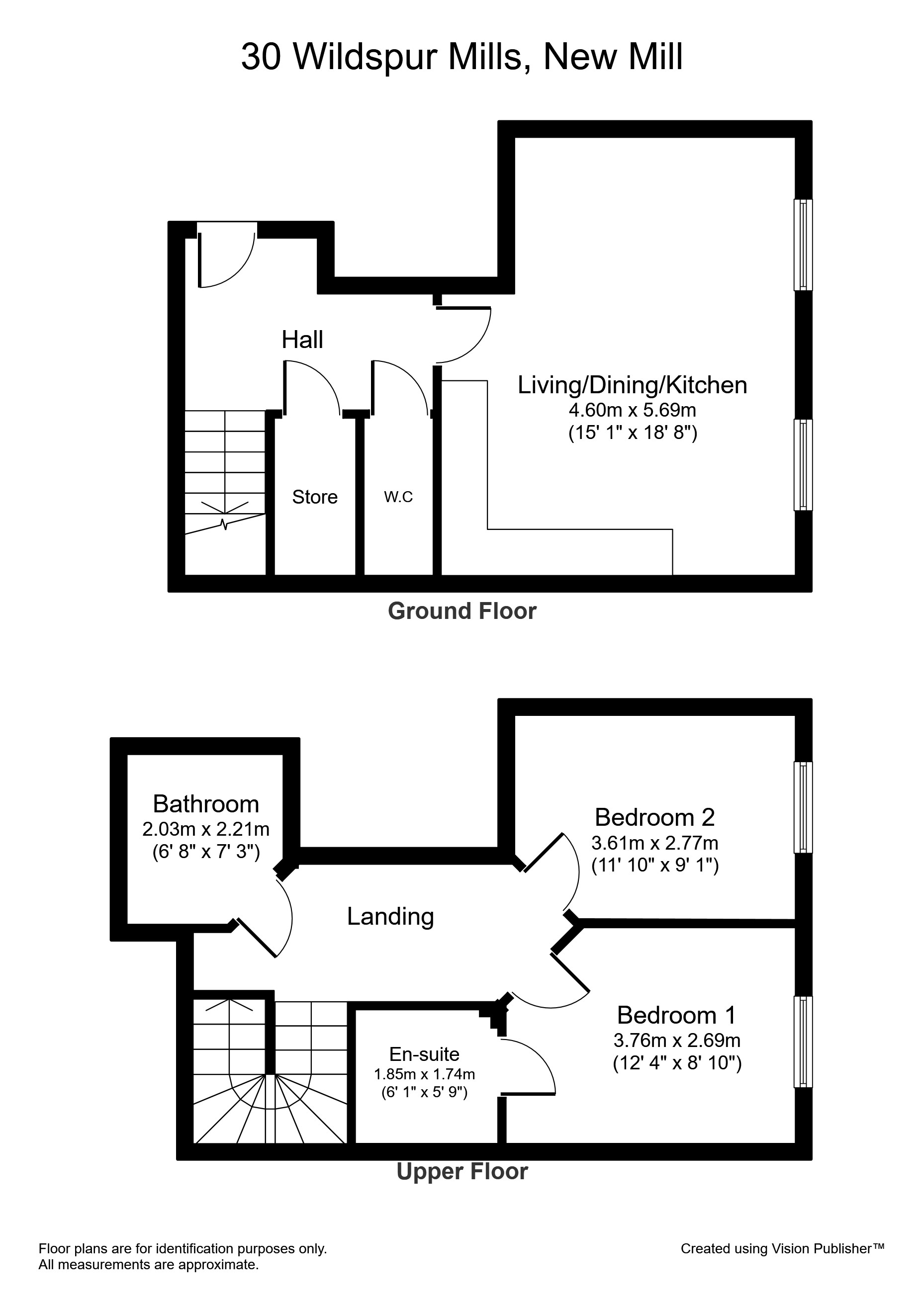 30, Wildspur Mills, Holmfirth floorplan