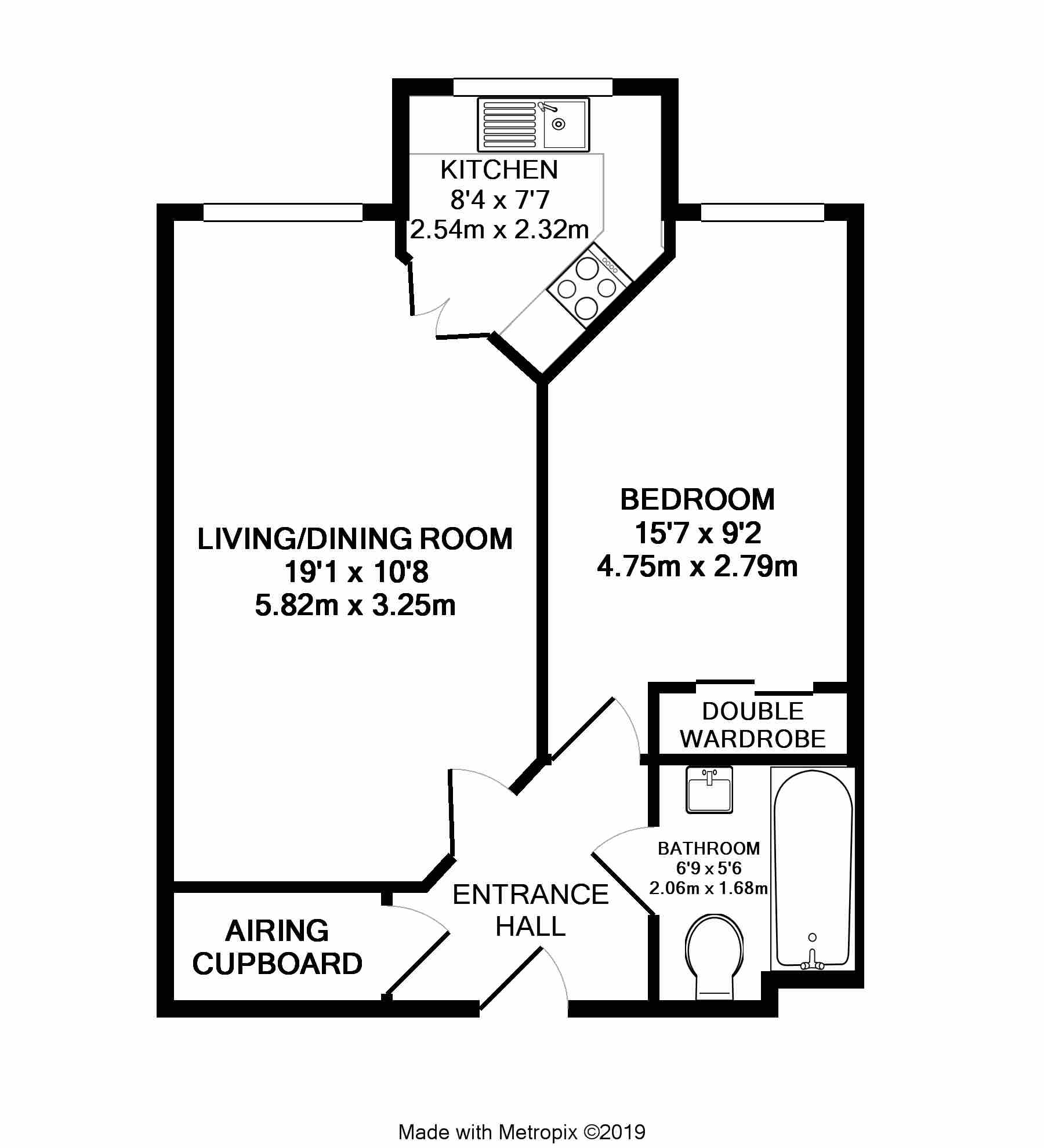 1 Bedrooms Flat for sale in Stevens Court, 405-411 Reading Road, Wokingham, Berkshire RG41