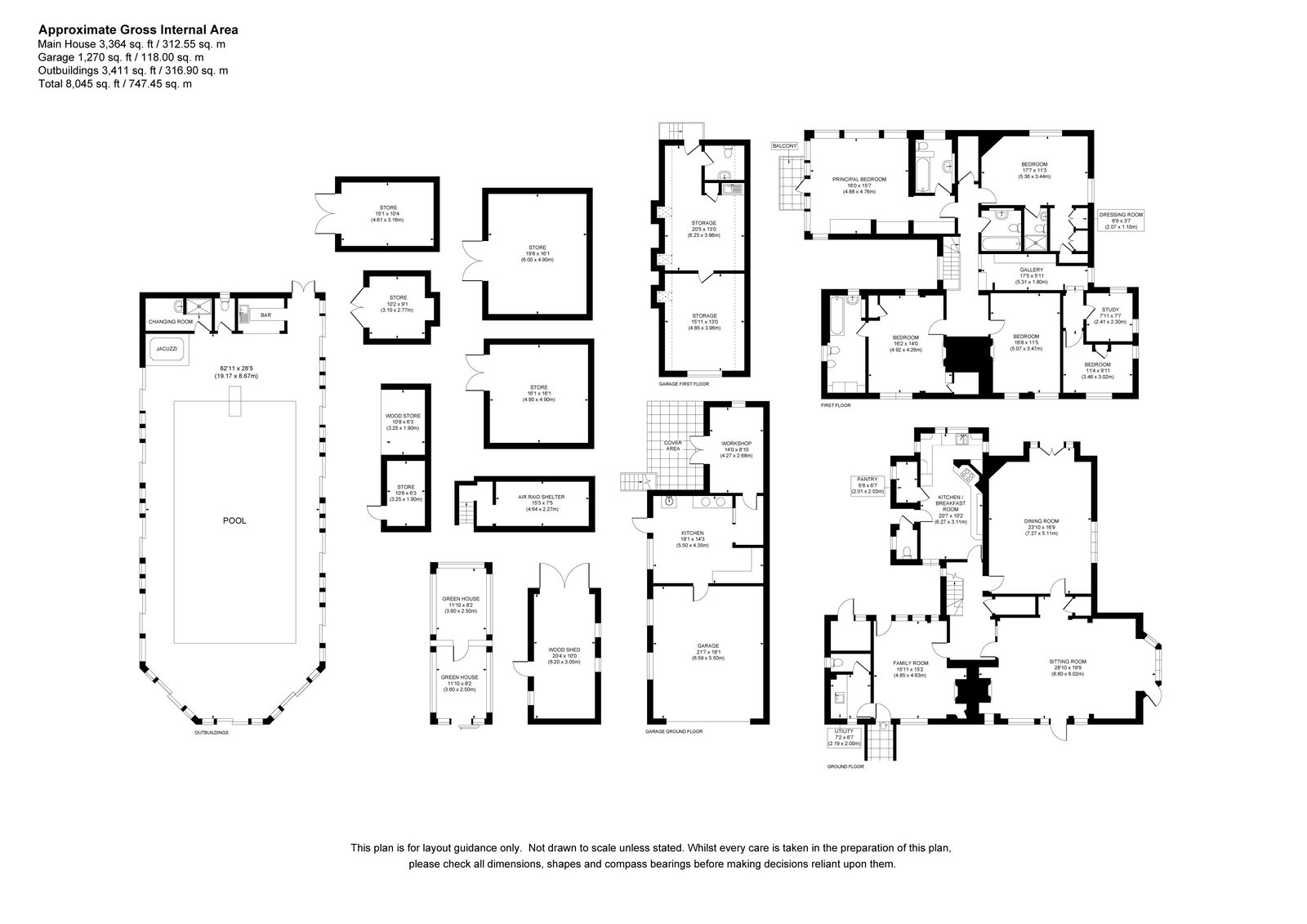 Turks Croft, Rusper Road, Crawley floorplan