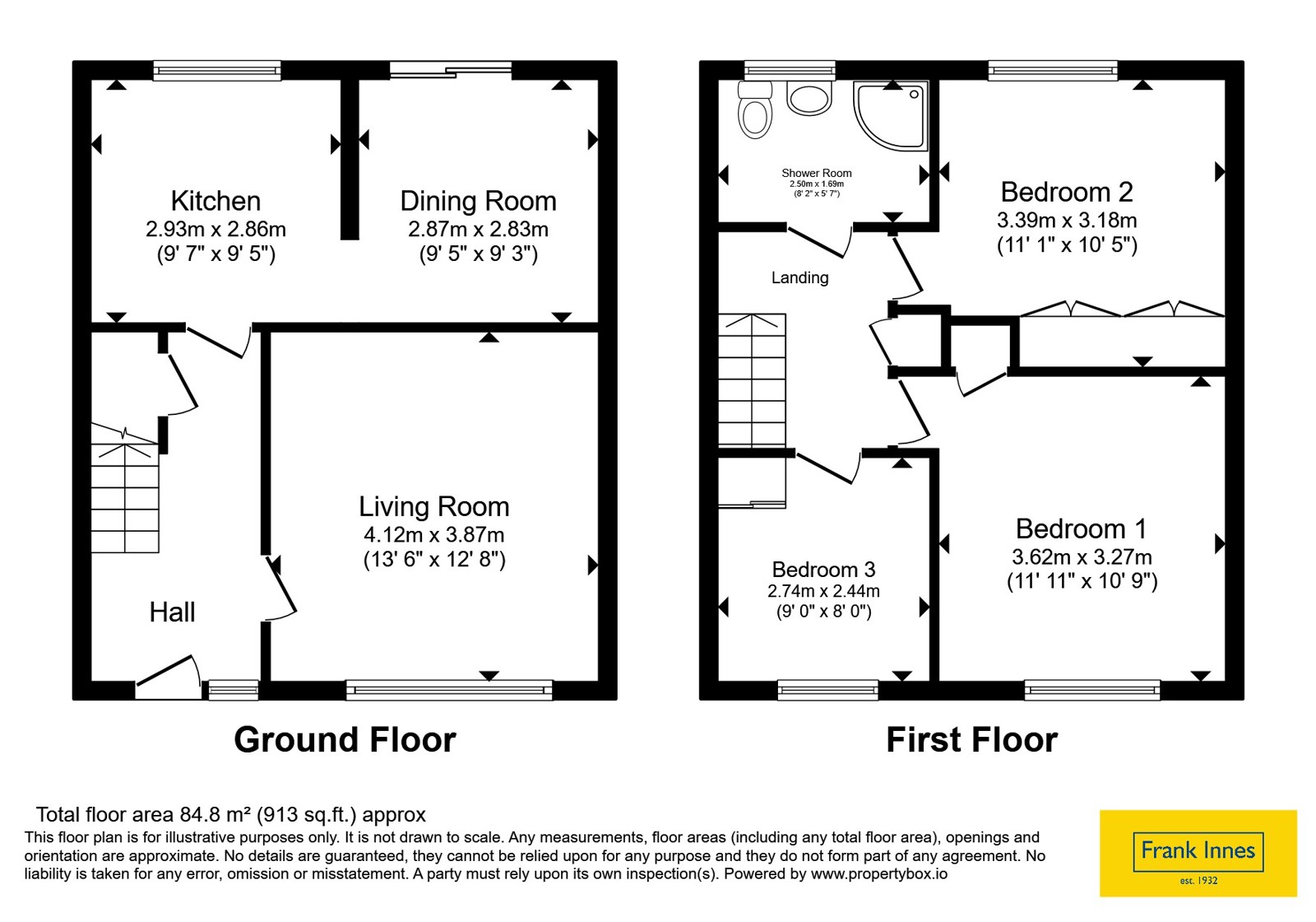15, Arthur Hind Close, Derbyshire floorplan