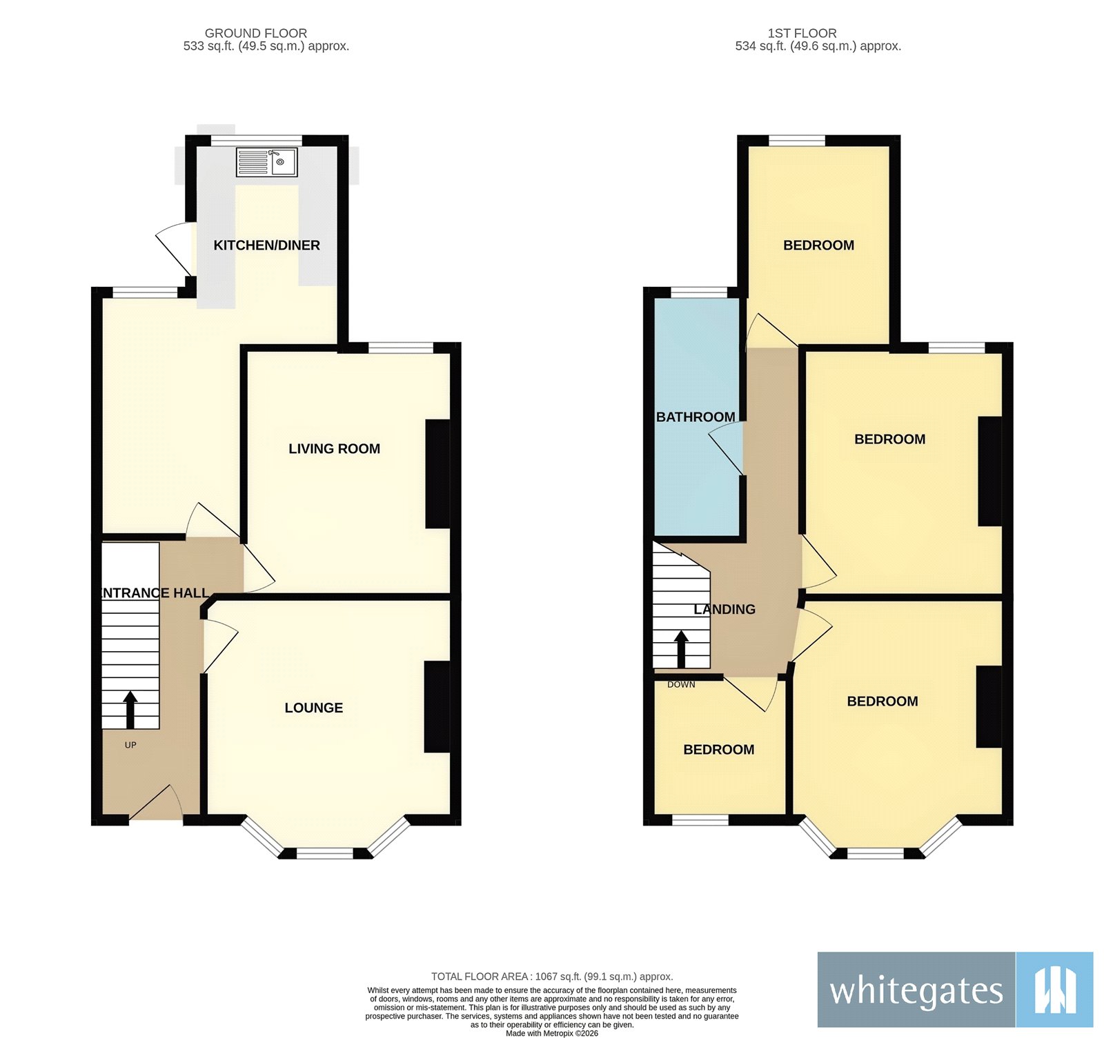 20, Wyresdale Road, Merseyside floorplan