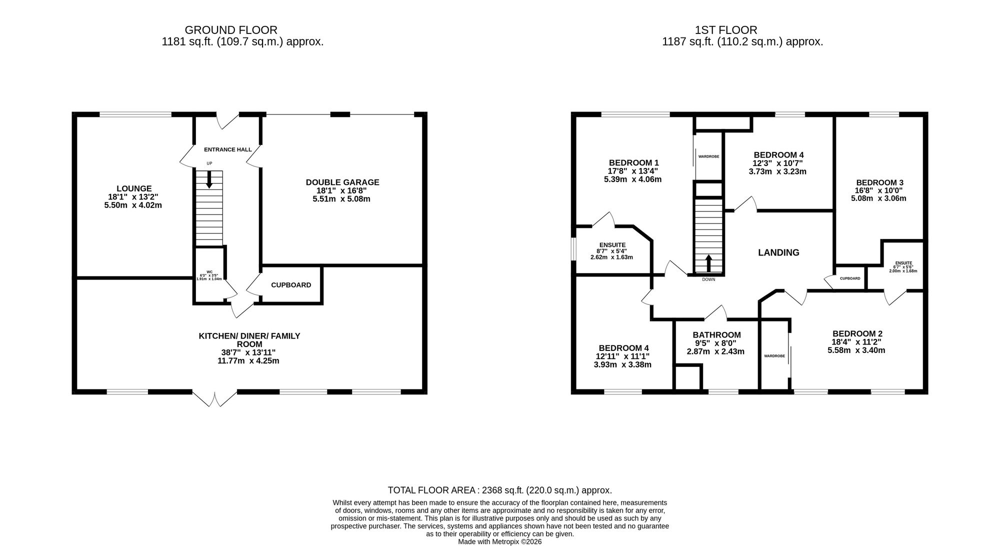 2 Cypress Court, Auchterarder floorplan
