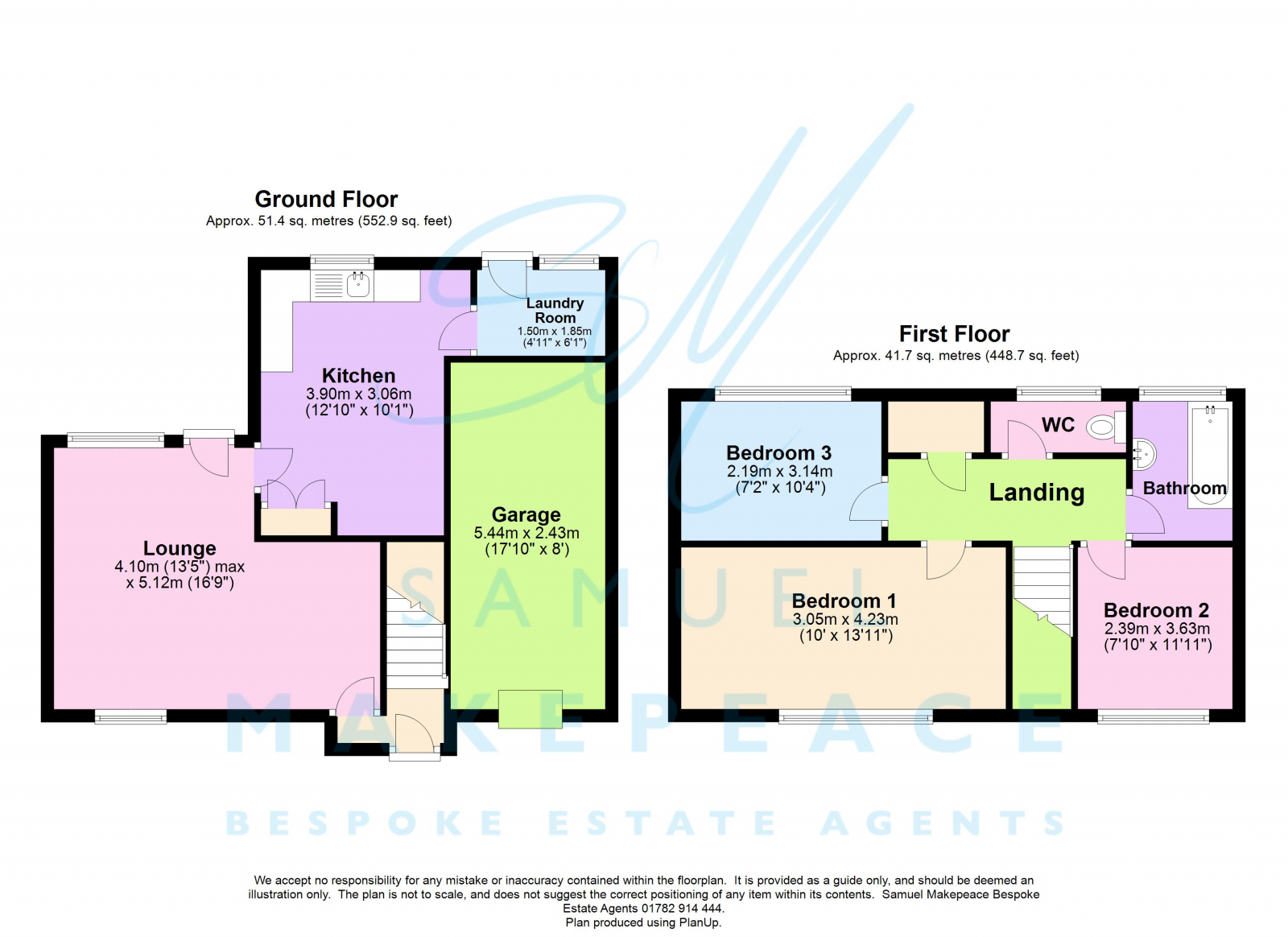 127 Eaveswood Road, Abbey Hulton, Stoke-on-Trent floorplan