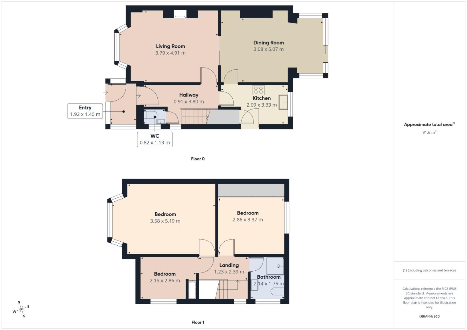8, Park Close, Bradford floorplan