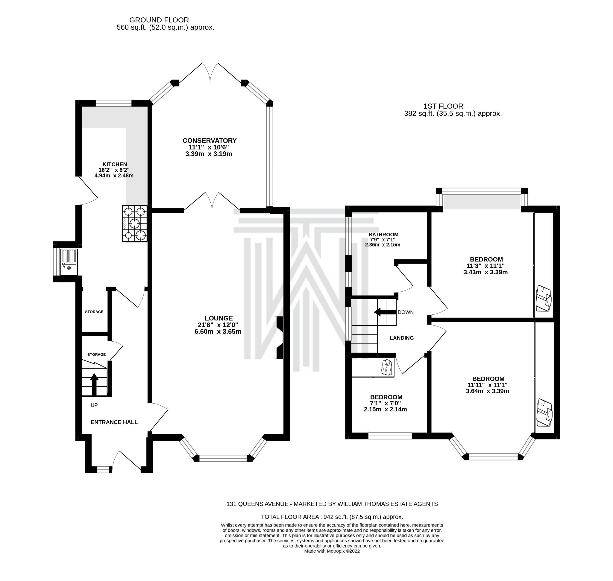 131 Queens Avenue, Bolton floorplan