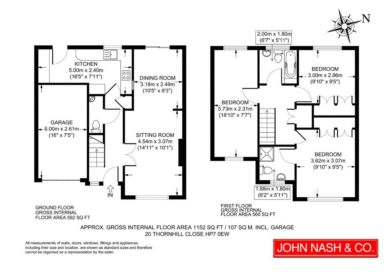 3 Bedrooms Detached house for sale in Thornhill Close, Amersham, Buckinghamshire HP7