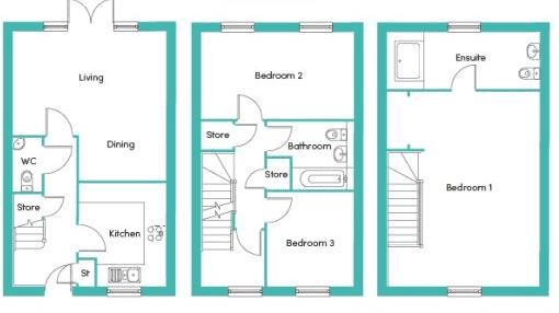 88, Beaulieu Road, Curbridge floorplan