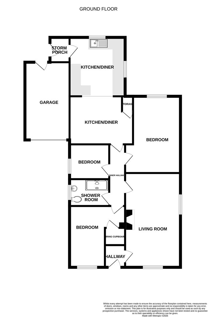 37, Northgate Way, King's Lynn floorplan
