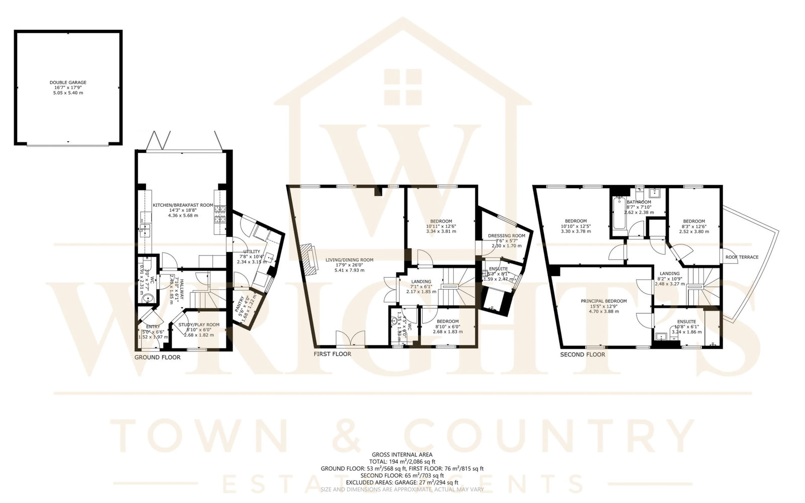 Guelder Rose, Woodlands Park, Gt Dunmow floorplan