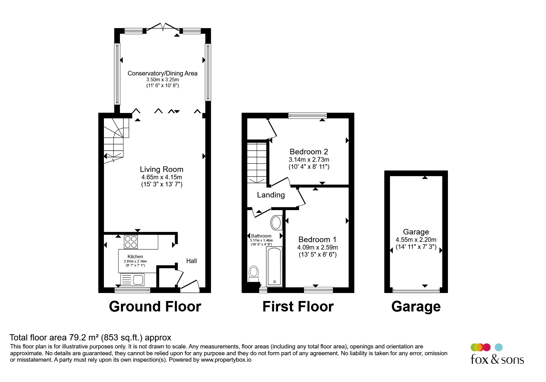 27, Otford Close, Crawley floorplan