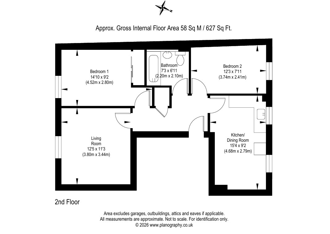23b, Dambrae, Musselburgh floorplan