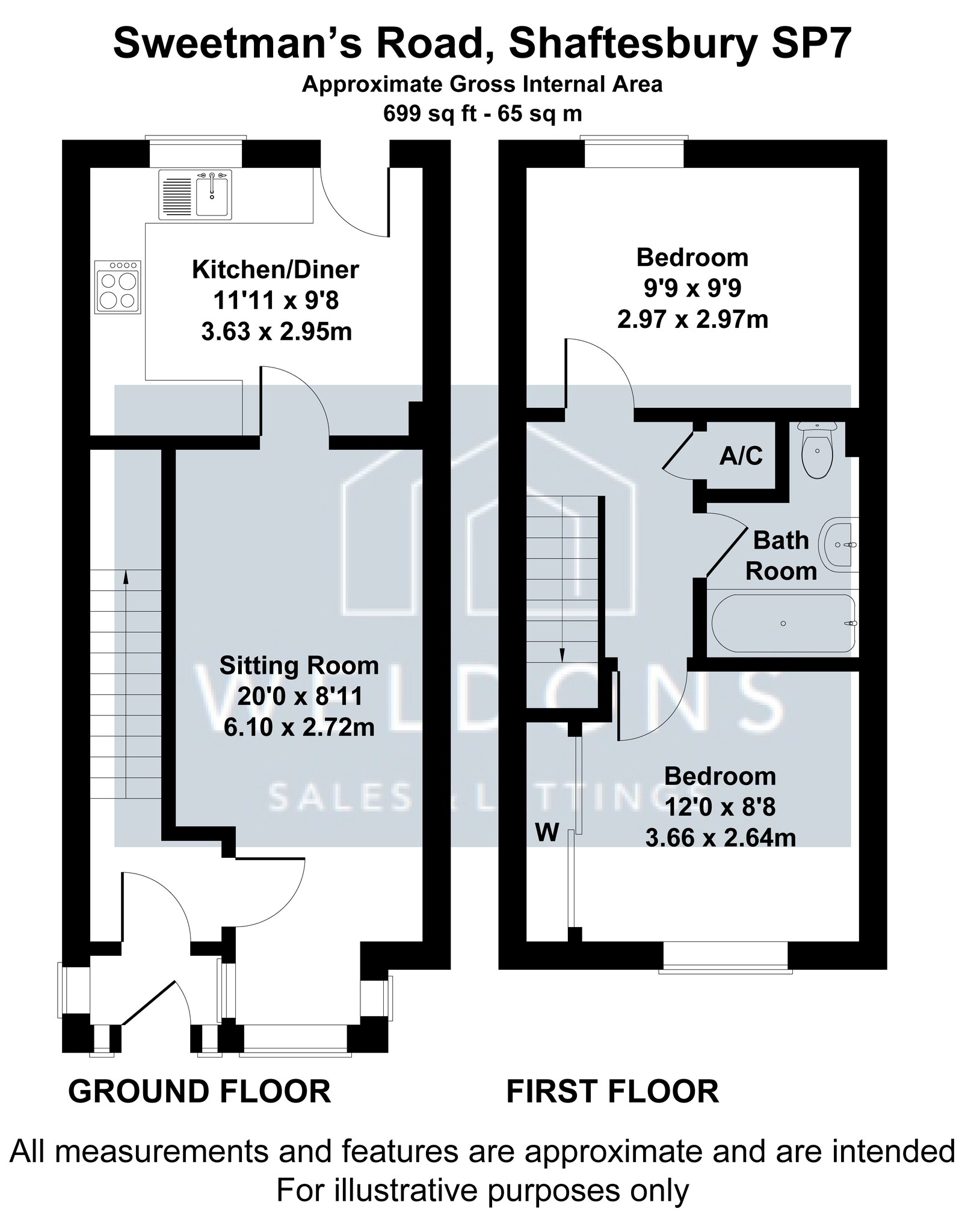 56 Sweetmans Road, SHAFTESBURY floorplan