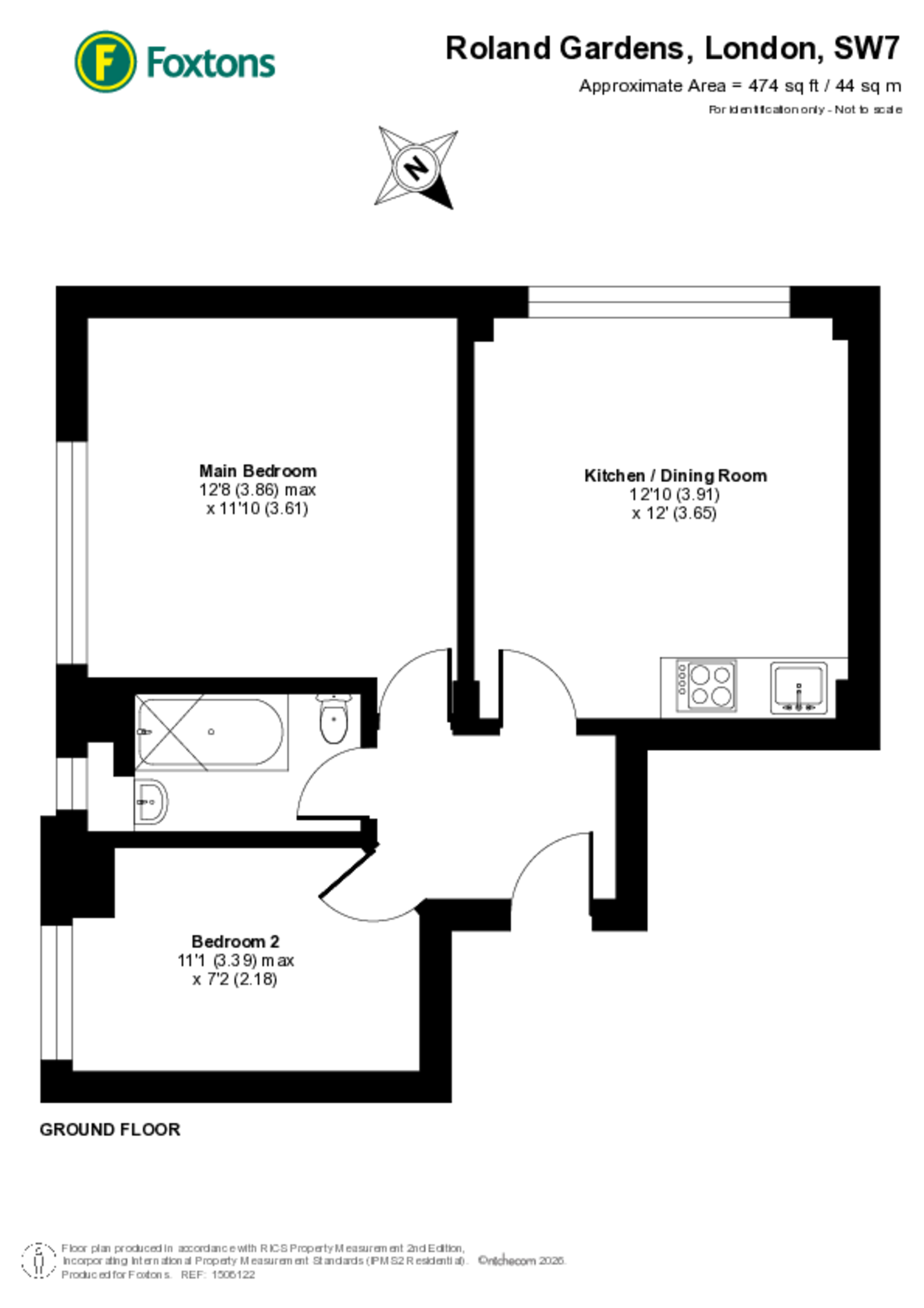 Roland Gardens, South Kensington, SW7, South Kensington floorplan