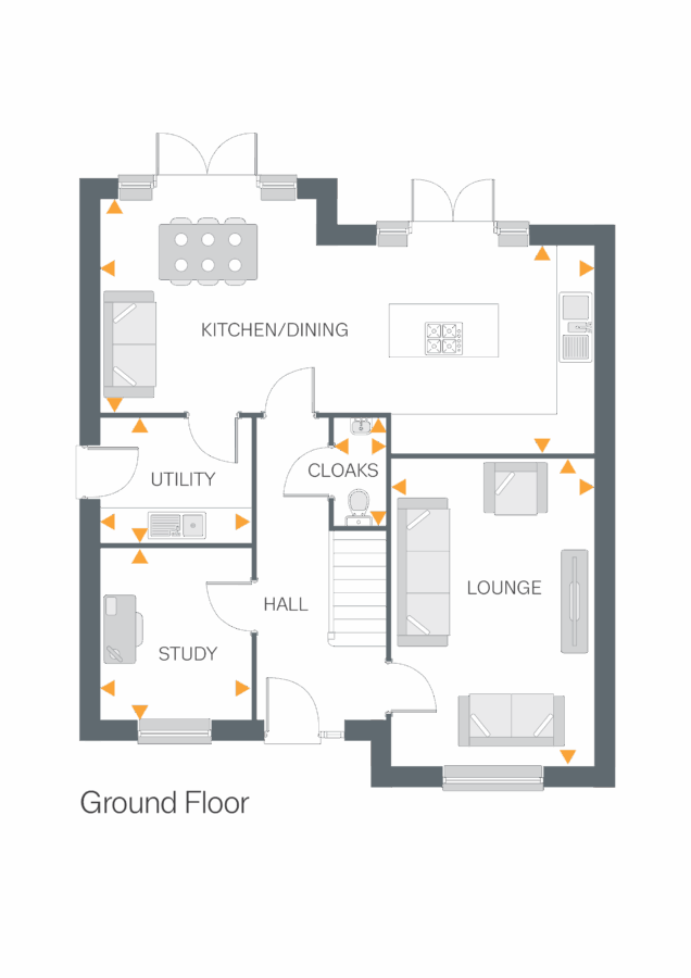 56, Zouch Road, Hathern, Leicestershire floorplan
