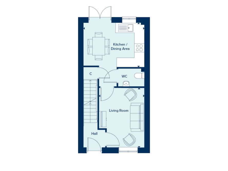 26, Crossley Lane, Huddersfield floorplan