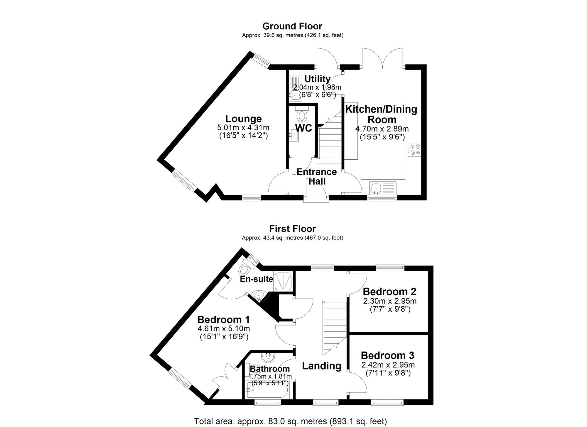 40 Powder Mill Road, Warrington floorplan