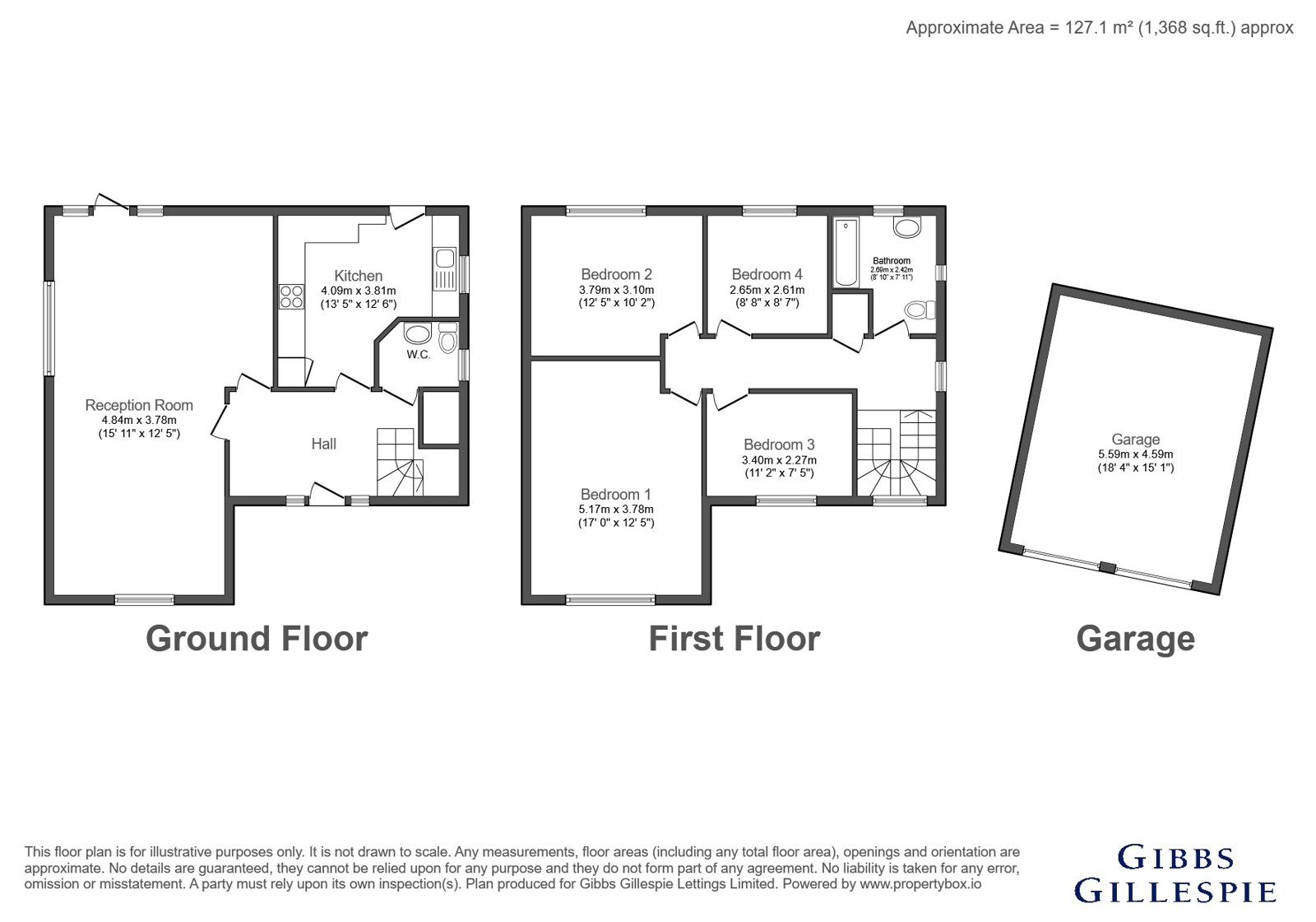 Cheyne Close, Buckinghamshire floorplan