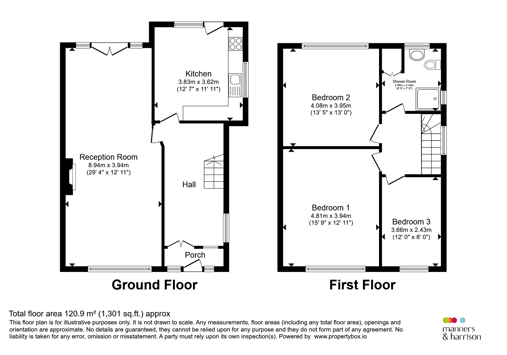 610, Acklam Road, Middlesbrough floorplan