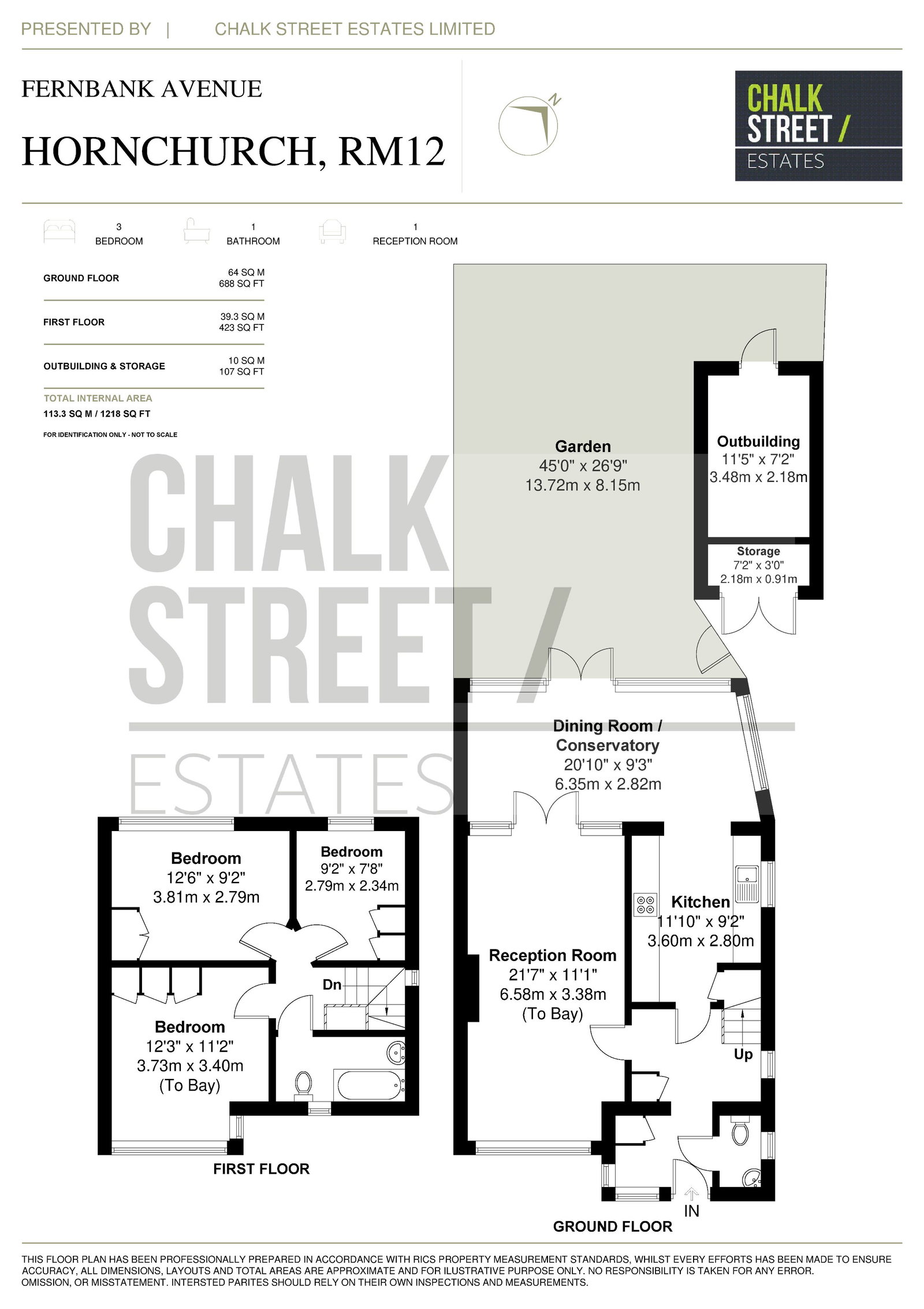Fernbank Avenue, Hornchurch floorplan