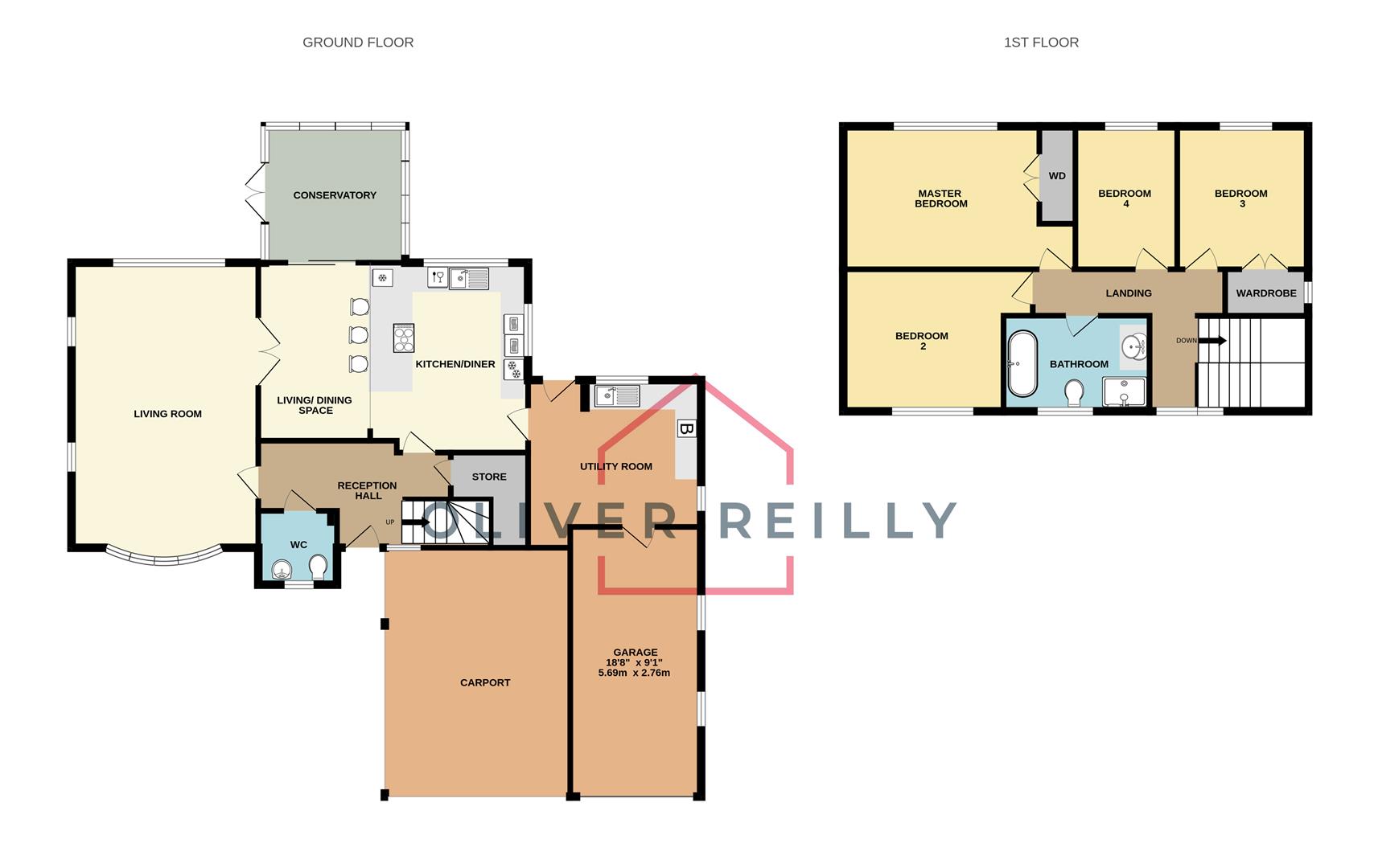 17, Beacon Heights, Newark floorplan