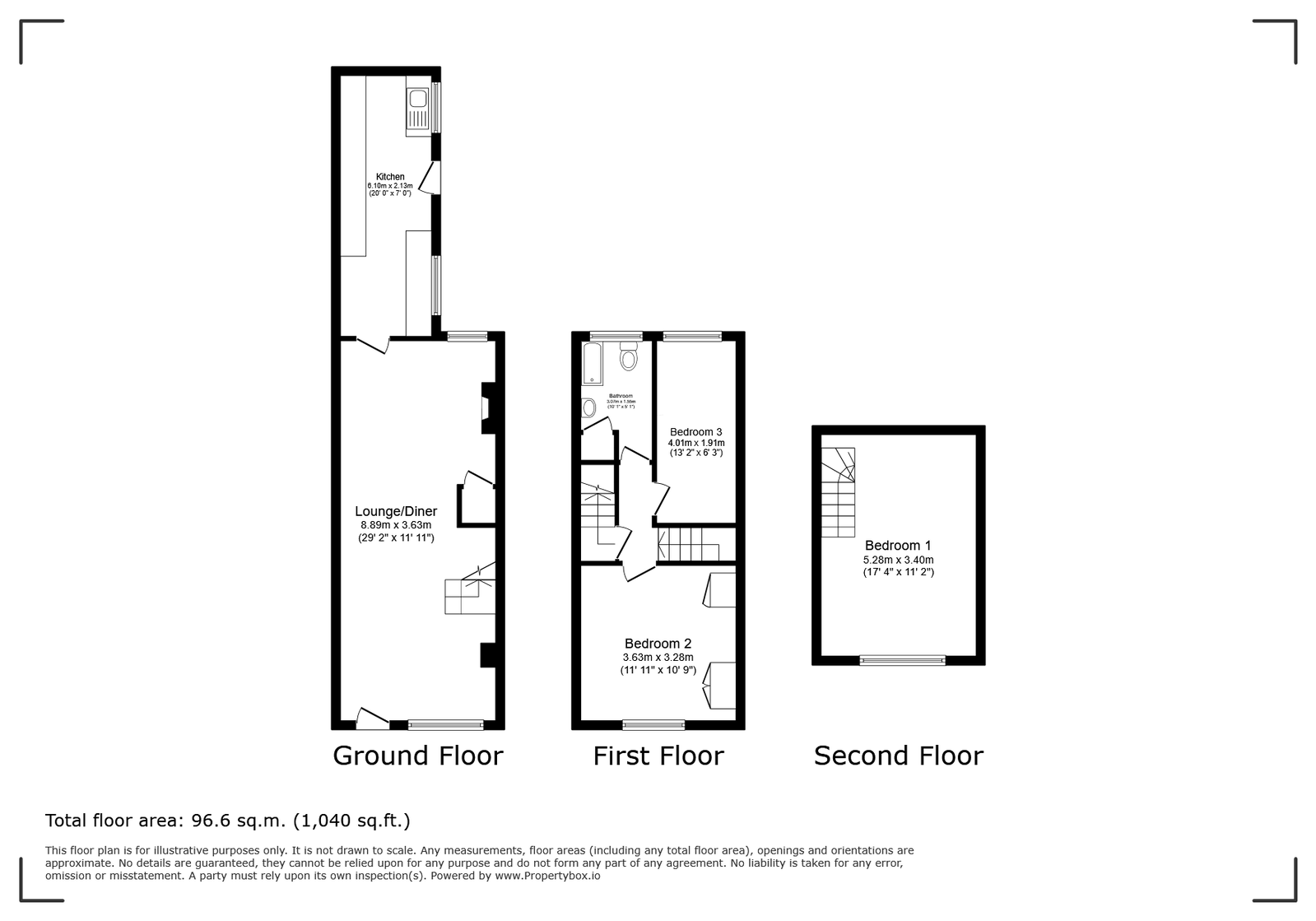 48, Bentinck Road, Shuttlewood floorplan