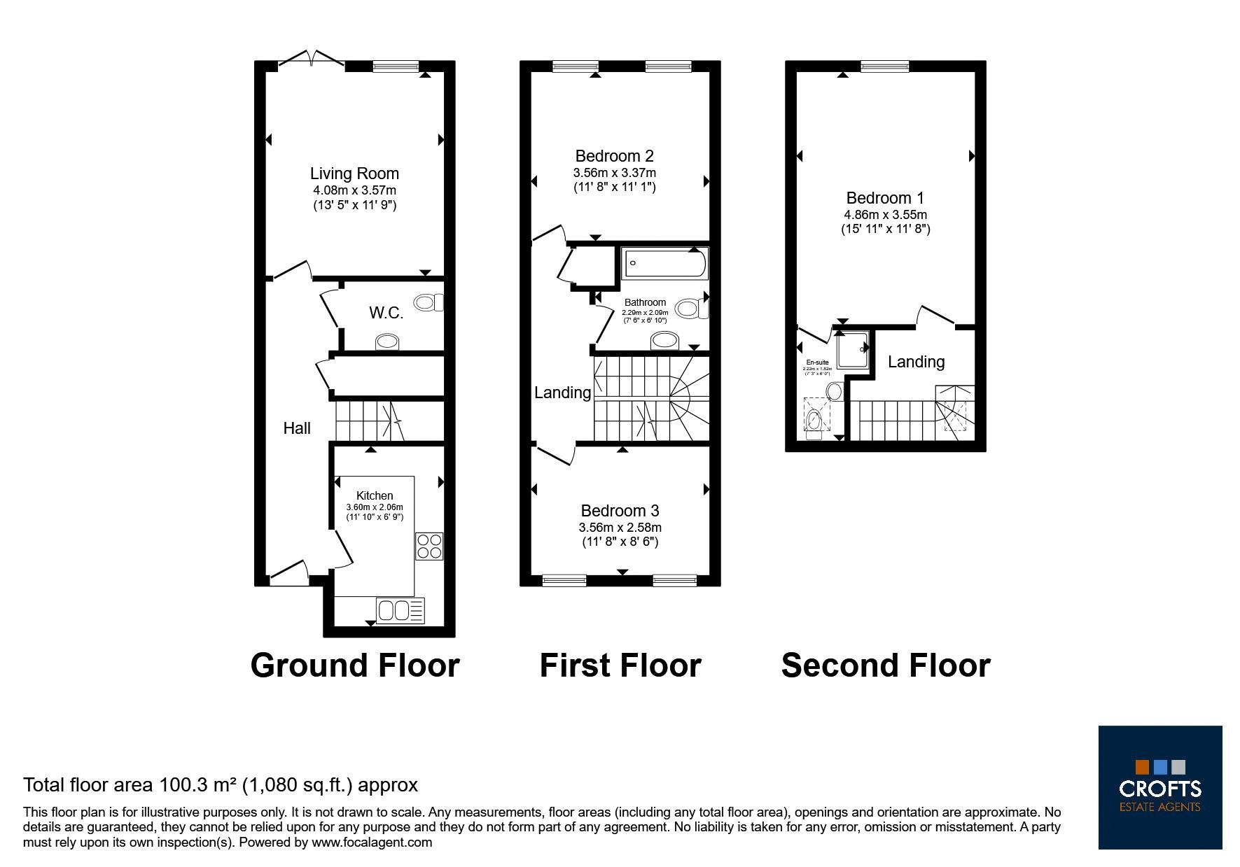 34, Cleefield Drive, Grimsby floorplan