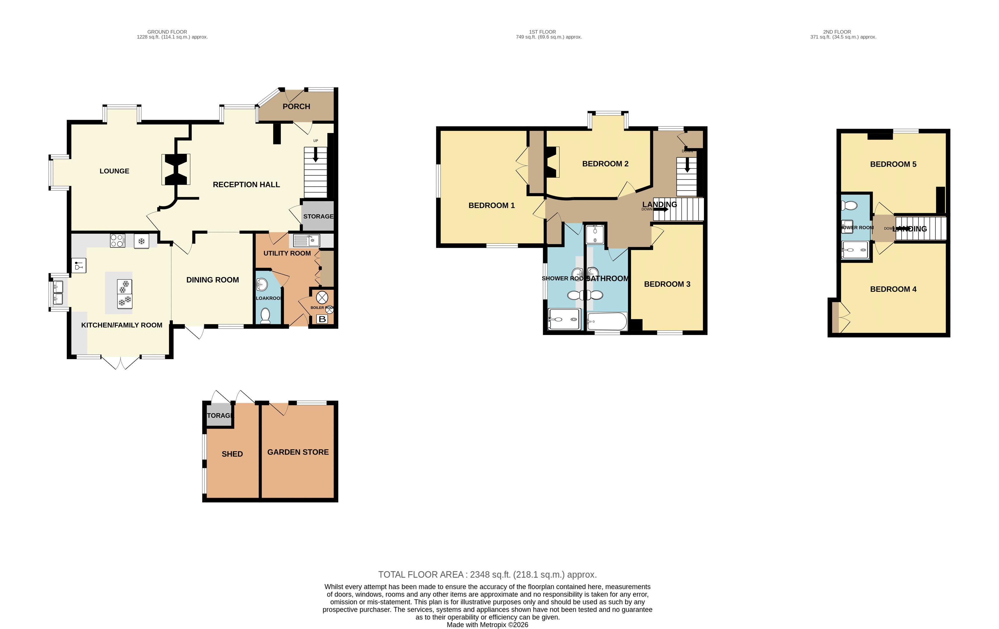 Northdown, Church Lane, Maidstone floorplan