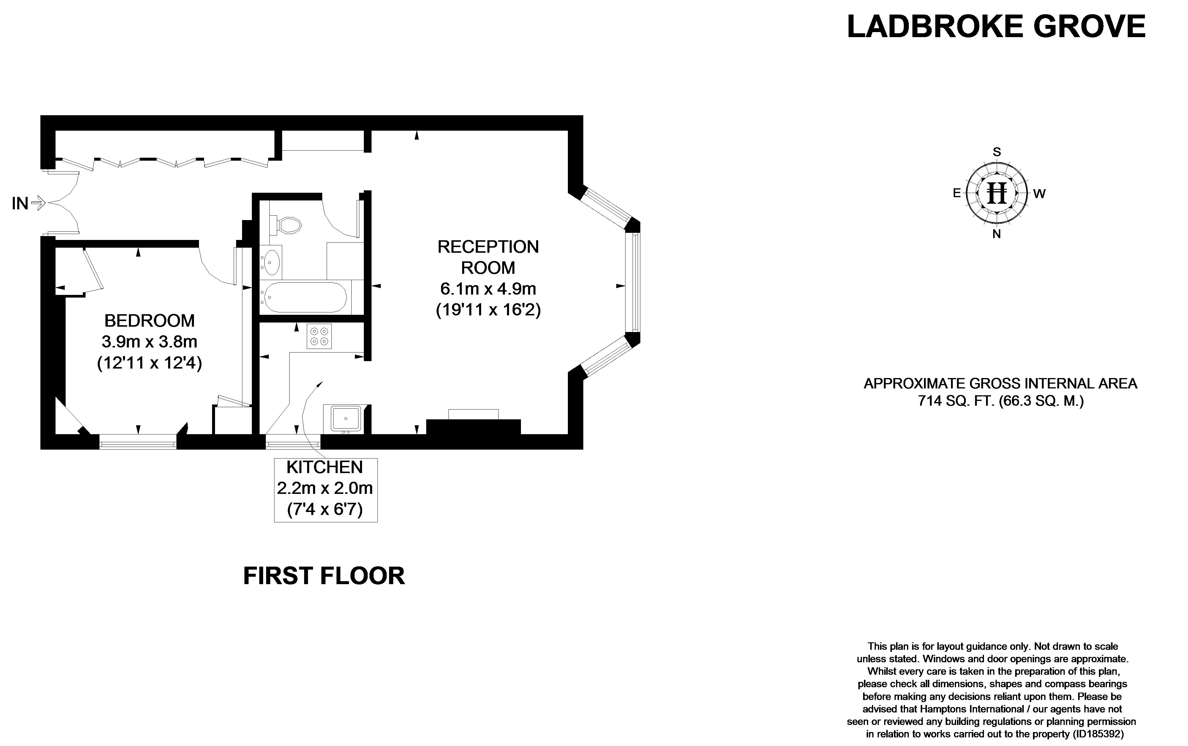 1 Bedrooms Flat to rent in Ladbroke Grove, London W11