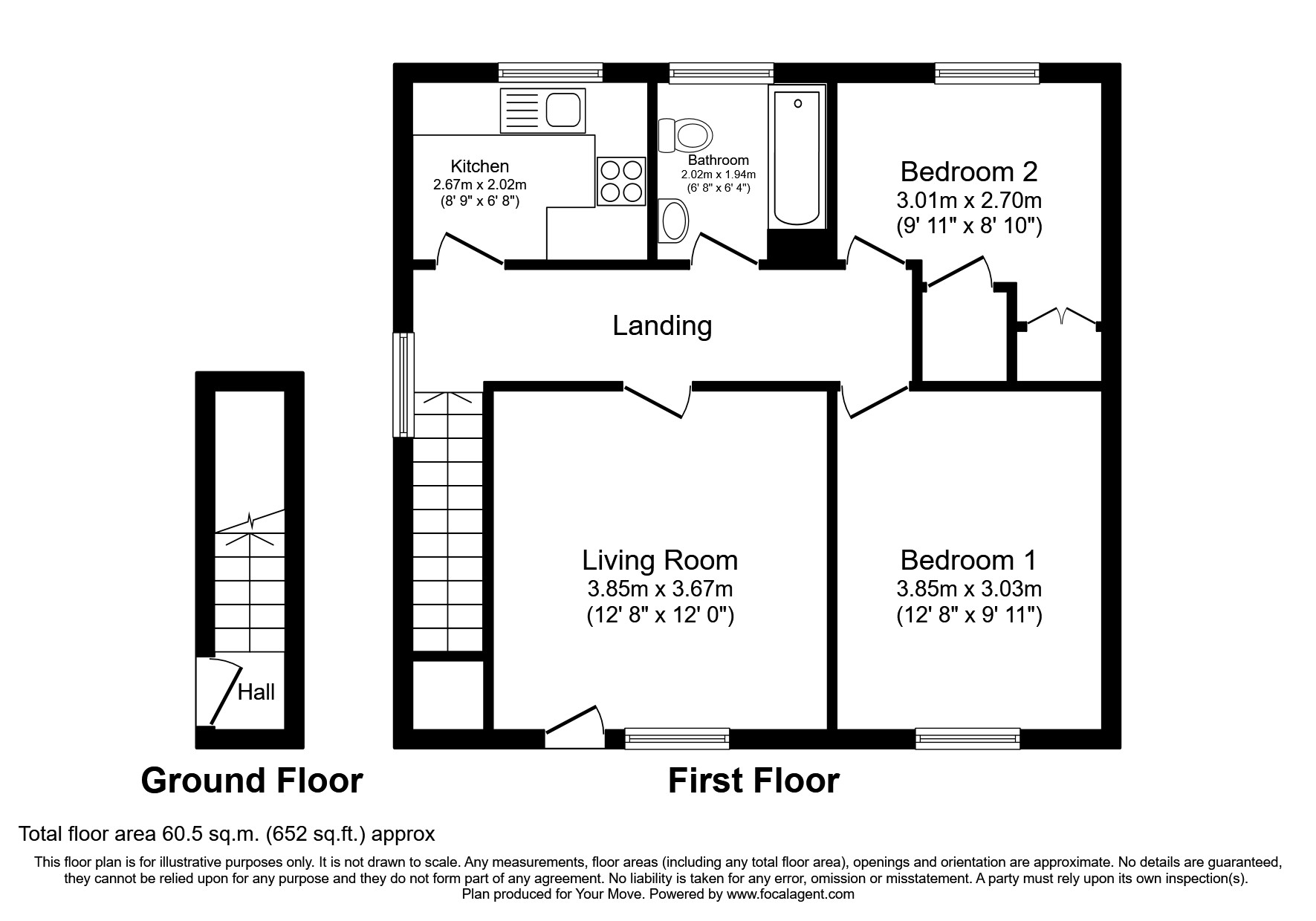 Stanton Avenue, Blyth, Northumberland NE24, 2 bedroom flat for sale