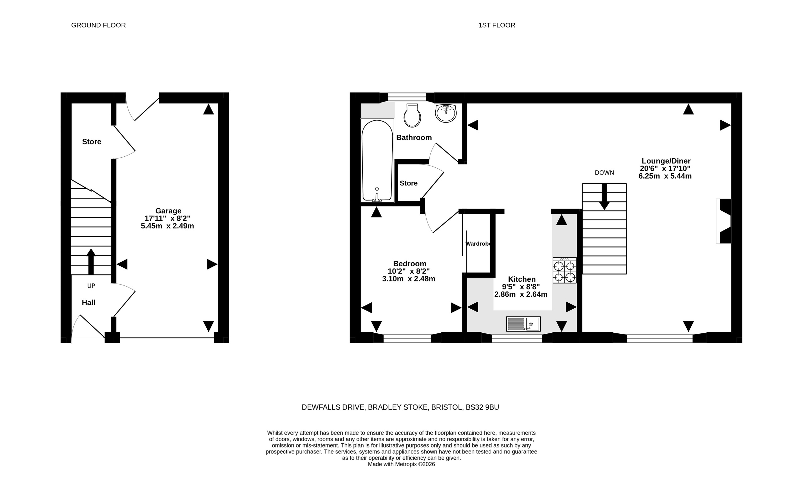 200 Dewfalls Drive, Bristol floorplan