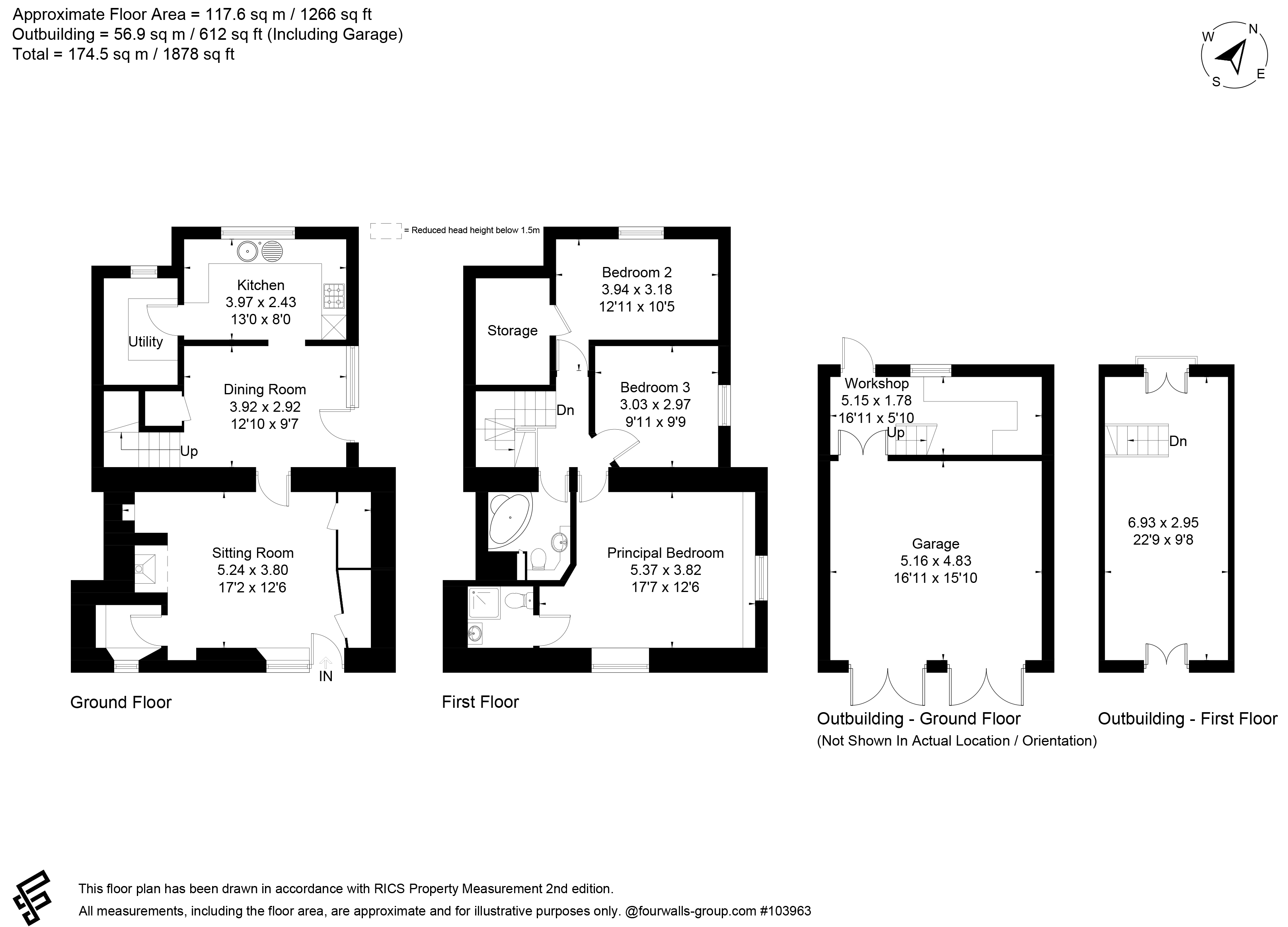 Cob Cottage, 33, High Street, Andover floorplan